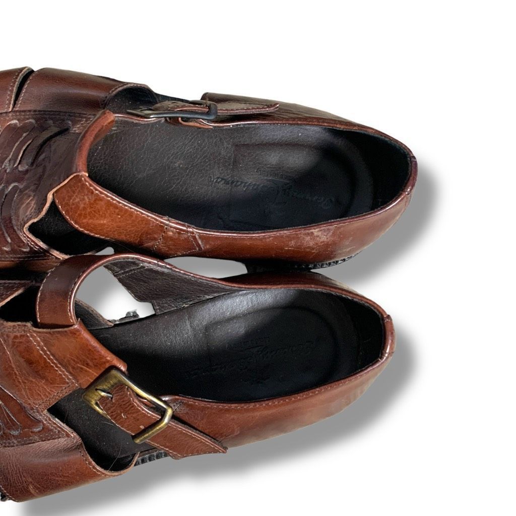 Tommy Bahama Tommy Bahama Italian Leather Roman Fisherman Sandals Brown S Size US 12 / EU 45 - 5 Thumbnail