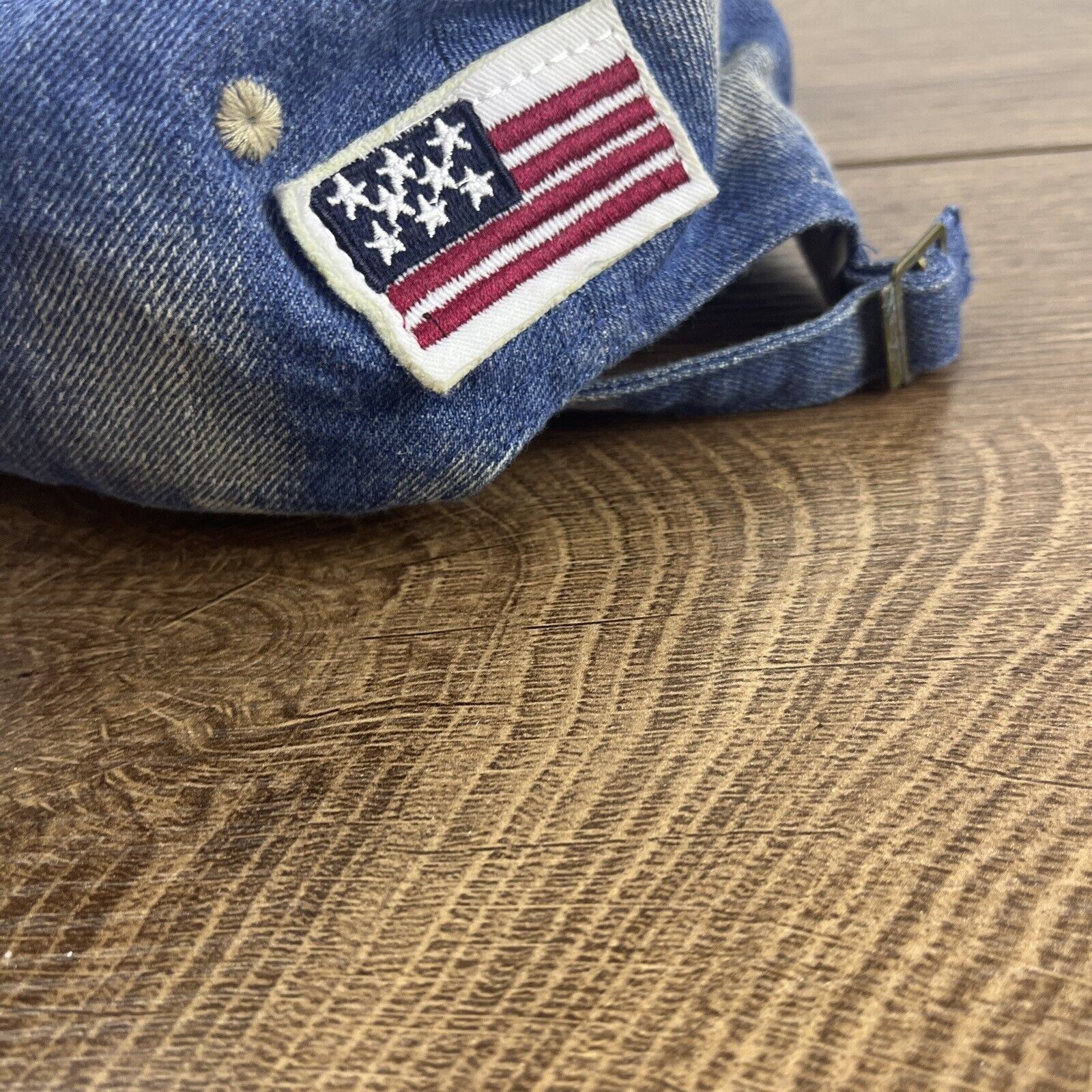 Other Boy Hat Blue Jean Boy Hat Blue Hat Adjustable Youth Size Blu Size ONE SIZE - 9 Thumbnail