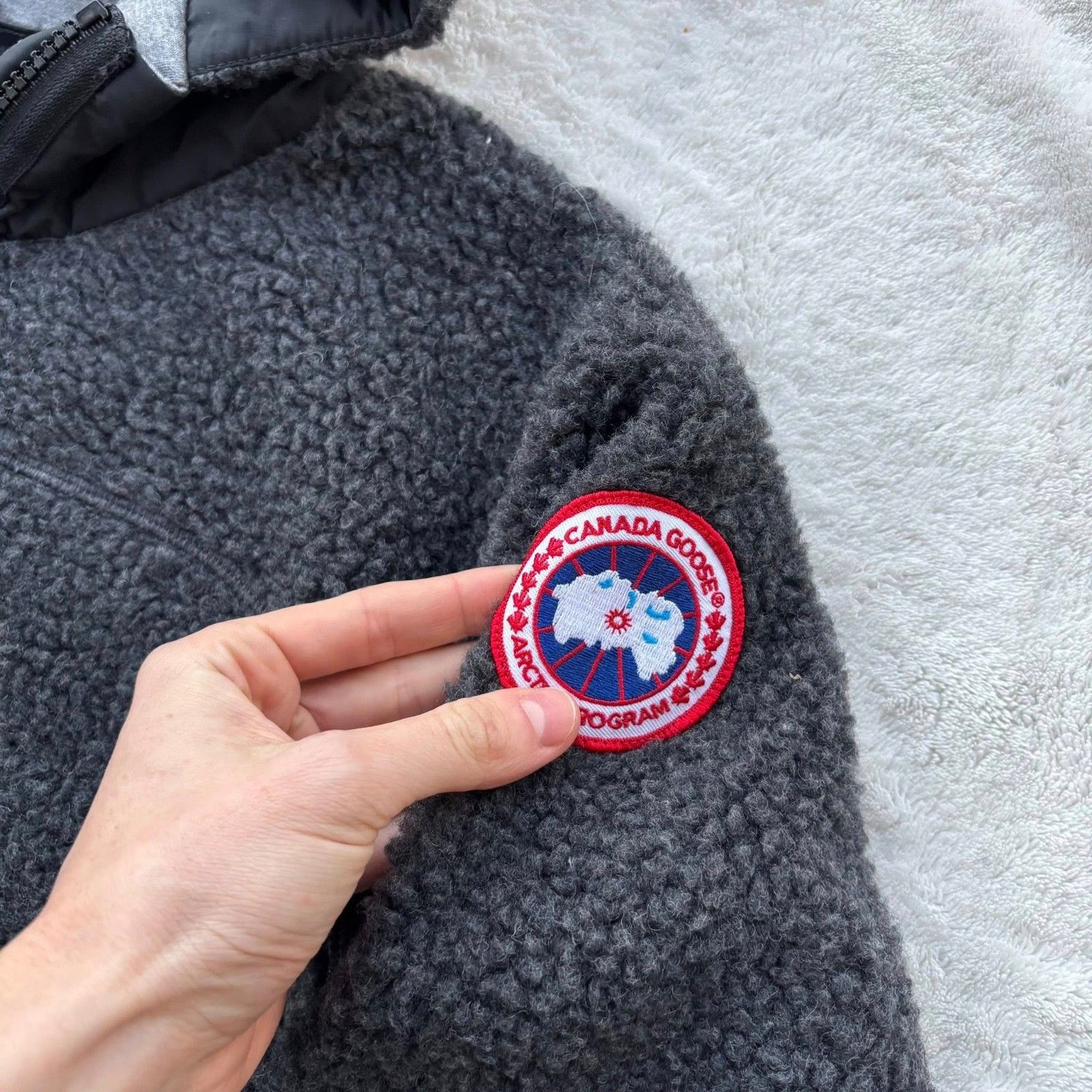 Canada Goose Canada Goose Iron Grey Simcoe Hooded Fleece Jacket - XS Size XS / US 0-2 / IT 36-38 - 3 Thumbnail