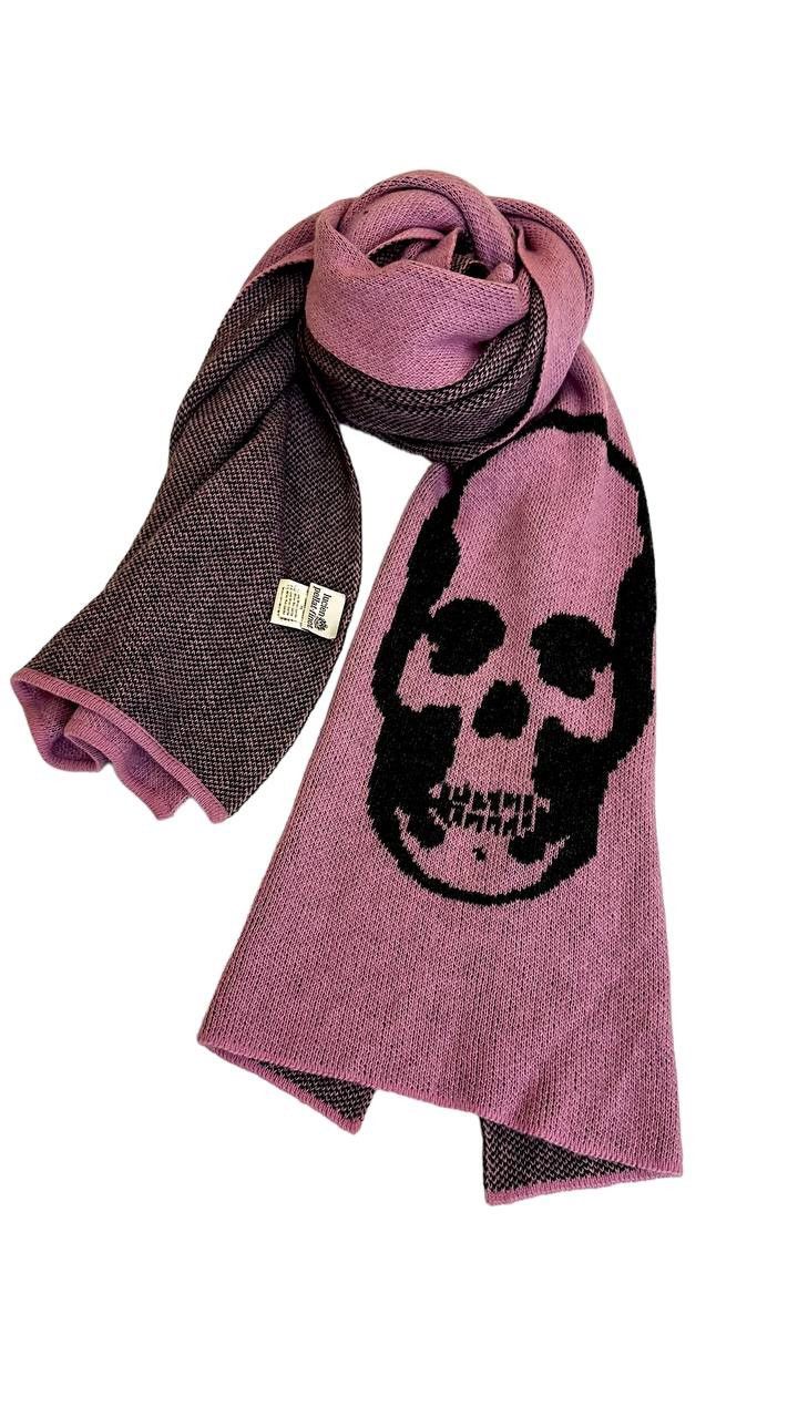Lucien Pellat-Finet Lucien Pellet-Finet Skull Scarf @ King of Cashmere Size ONE SIZE - 4 Thumbnail