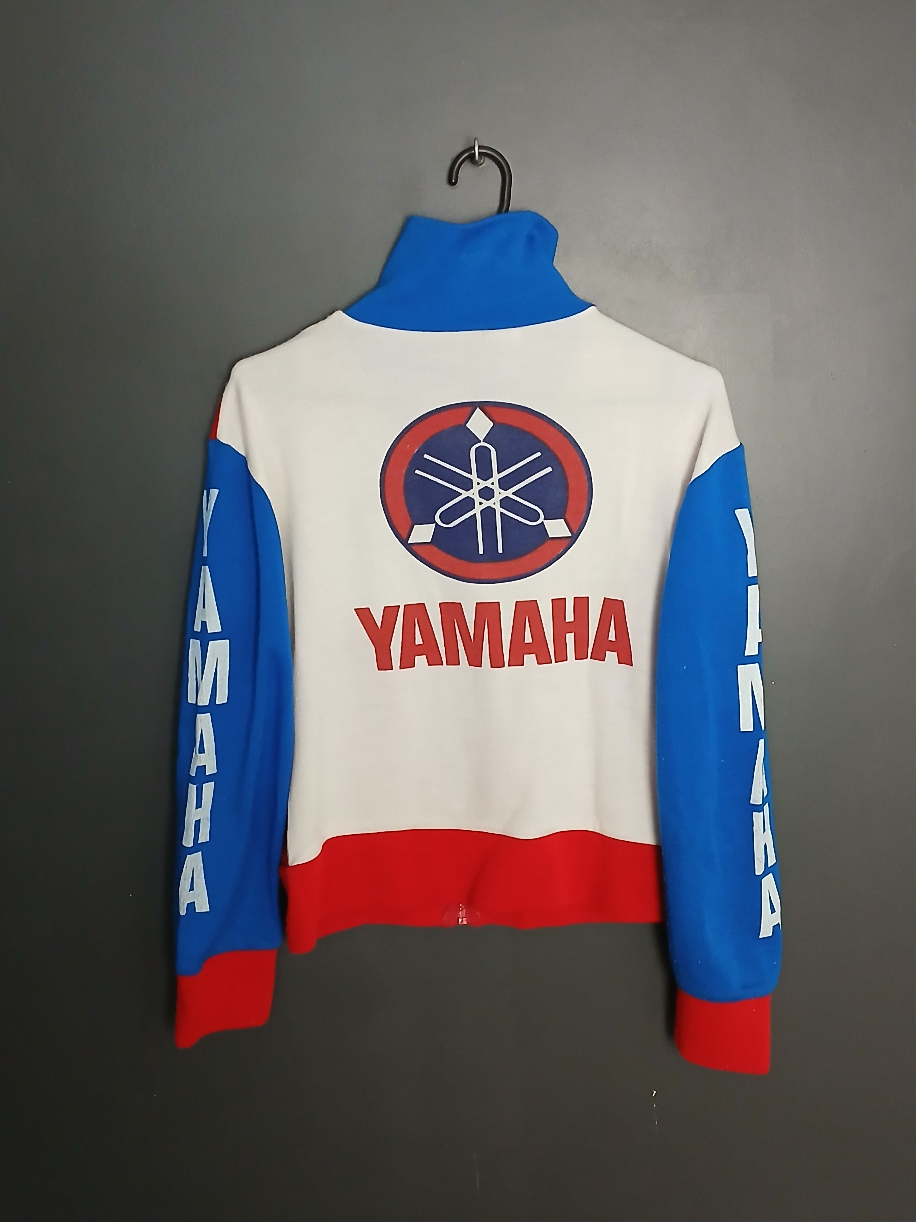 Vintage × Yamaha Vintage Yamaha Moto Racing Sweatshirt Size US S / EU 44-46 / 1 - 1 Thumbnail