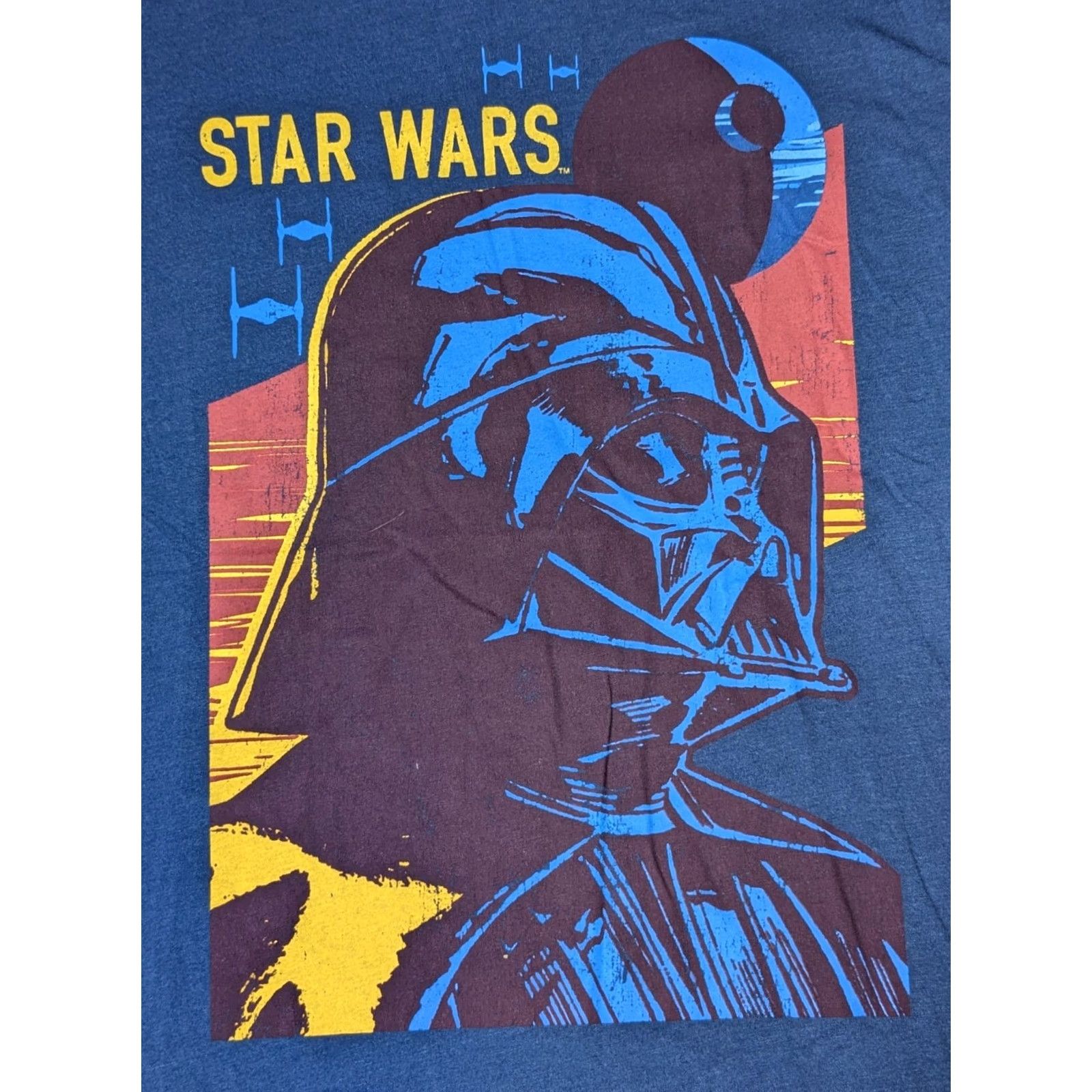 Star Wars STAR WARS DARTH VADER DEATH STAR Men Large FIFTH SUN Graphic T-Shirt Size US L / EU 52-54 / 3 - 2 Thumbnail