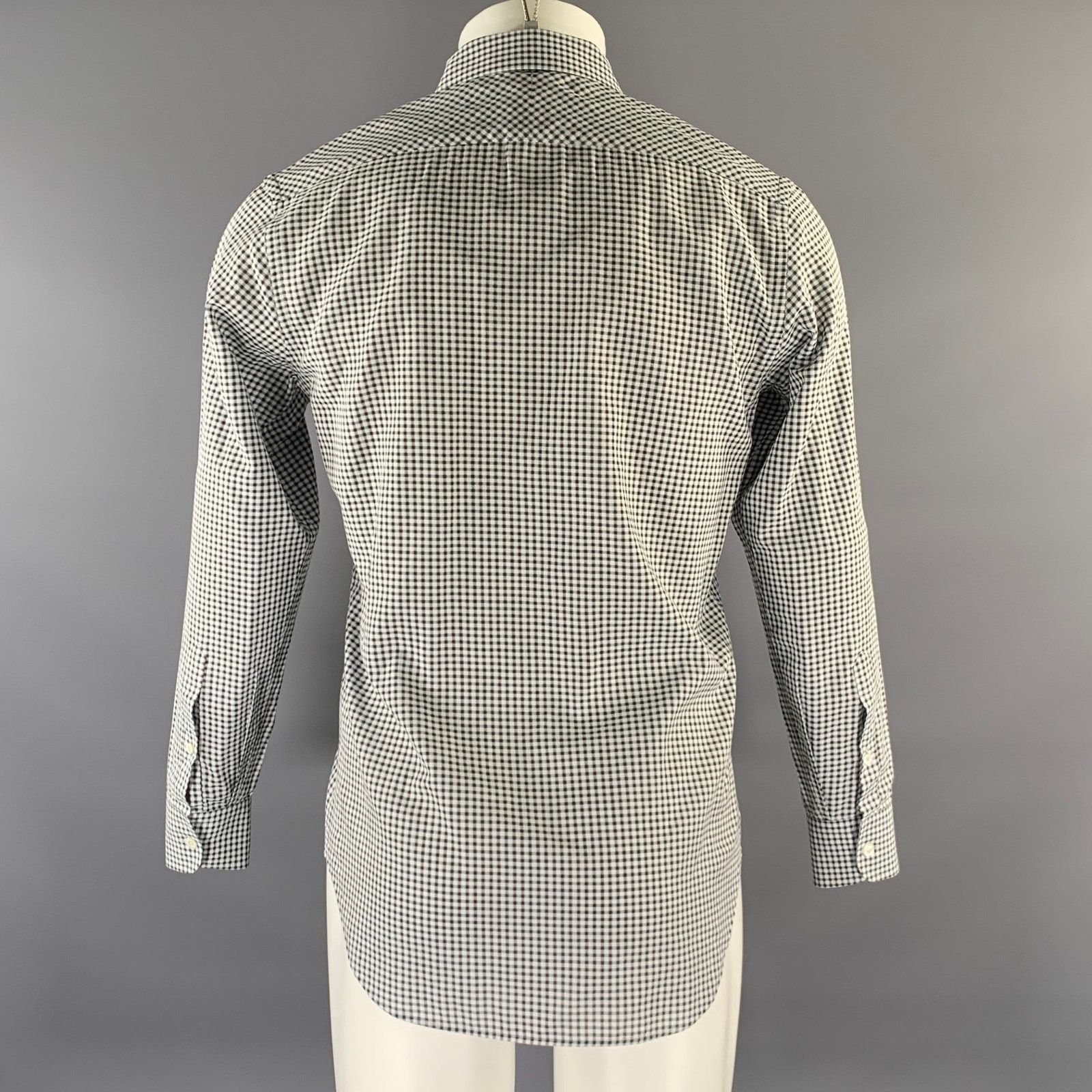Billy Reid Size S White Multi-Color Checkered Cotton L/S Shirt Size US S / EU 44-46 / 1 - 4 Thumbnail
