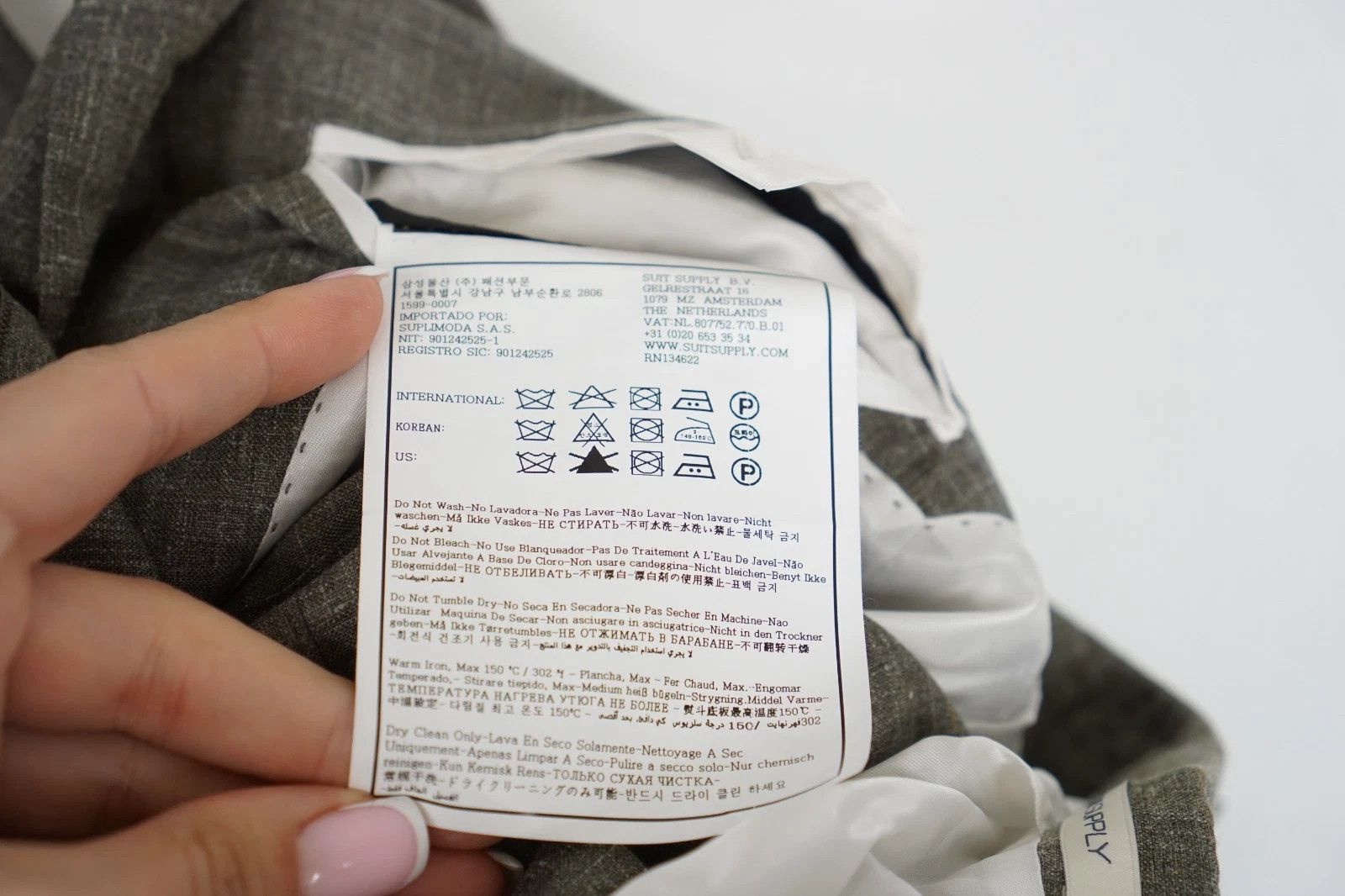 Suitsupply Men Suitsupply Blazer Havana Jetted Linen Silk Wool UK/US42 Size 42R - 8 Thumbnail