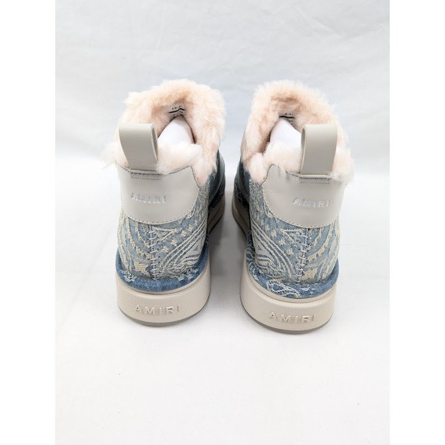 Amiri o1rshd1 Q:2 / Malibu Boot Boots in Wash Indigo Size US 10 / EU 43 - 15 Thumbnail