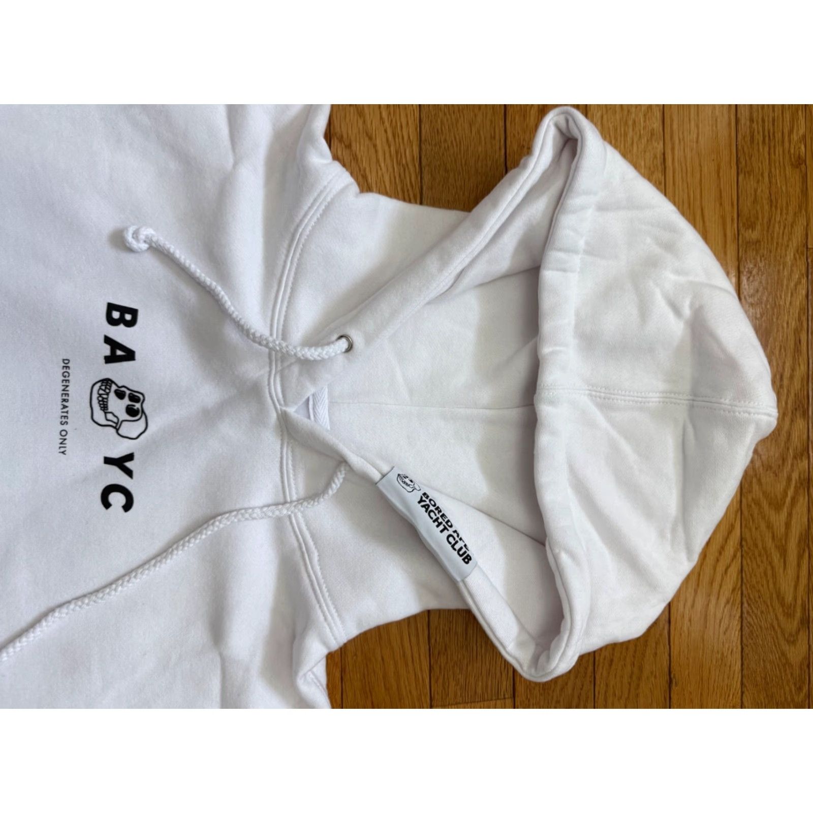 Vintage APE FEST NYC Pop Up Exclusive BAYC White Hoodie S Mens Size US S / EU 44-46 / 1 - 3 Thumbnail