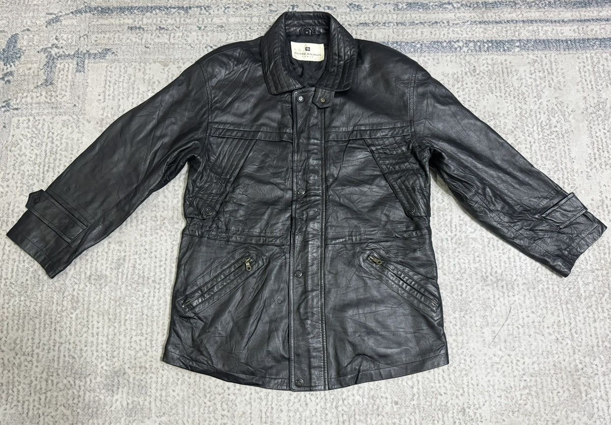 Pierre Balmain Vintage Pierre Balmain leather jacket Size US M / EU 48-50 / 2 - 1 Thumbnail
