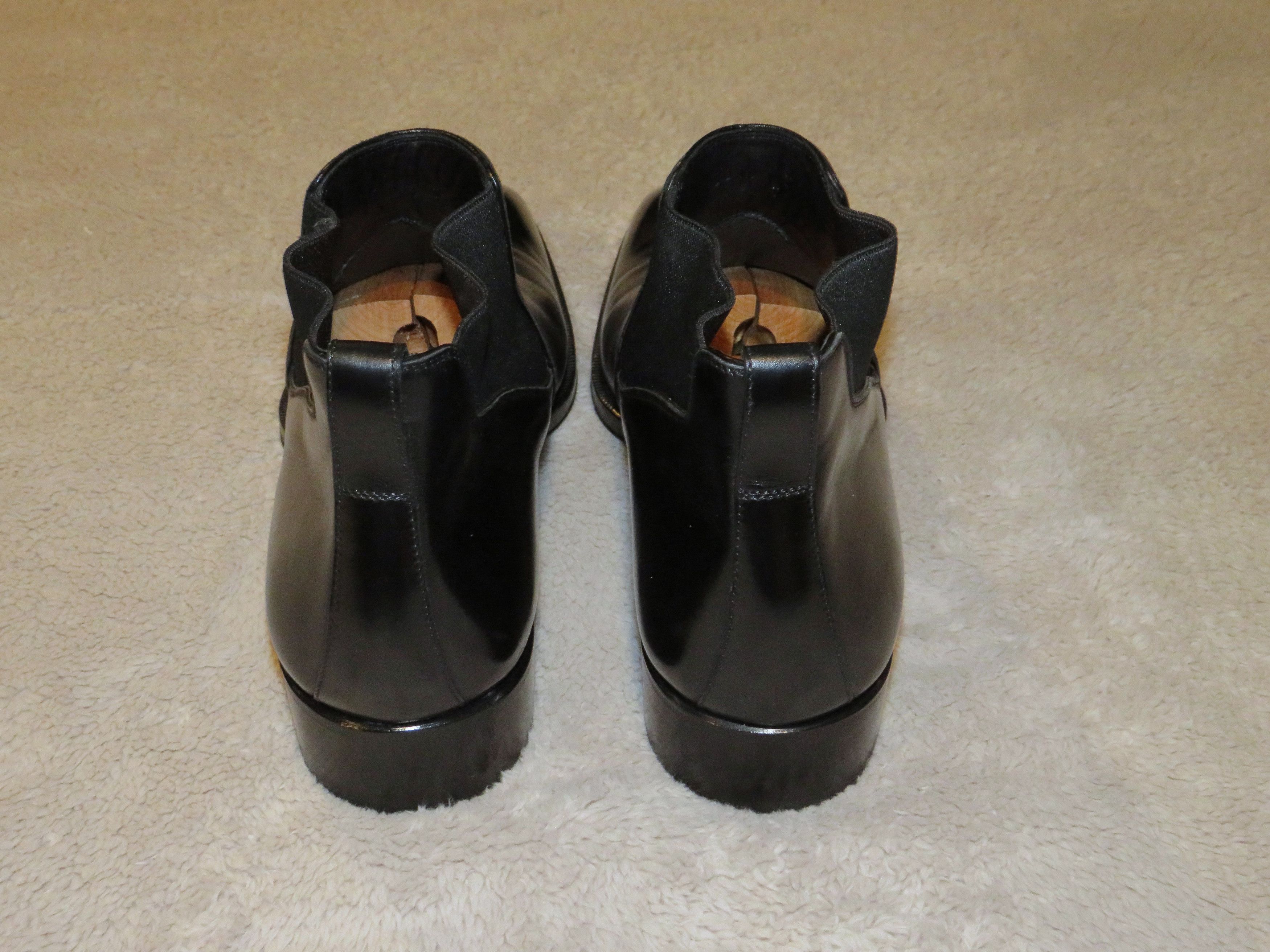 Tom Ford Elkan Black Calf Leather Short Chelsea Boot 8T Size US 8 / EU 41 - 8 Thumbnail