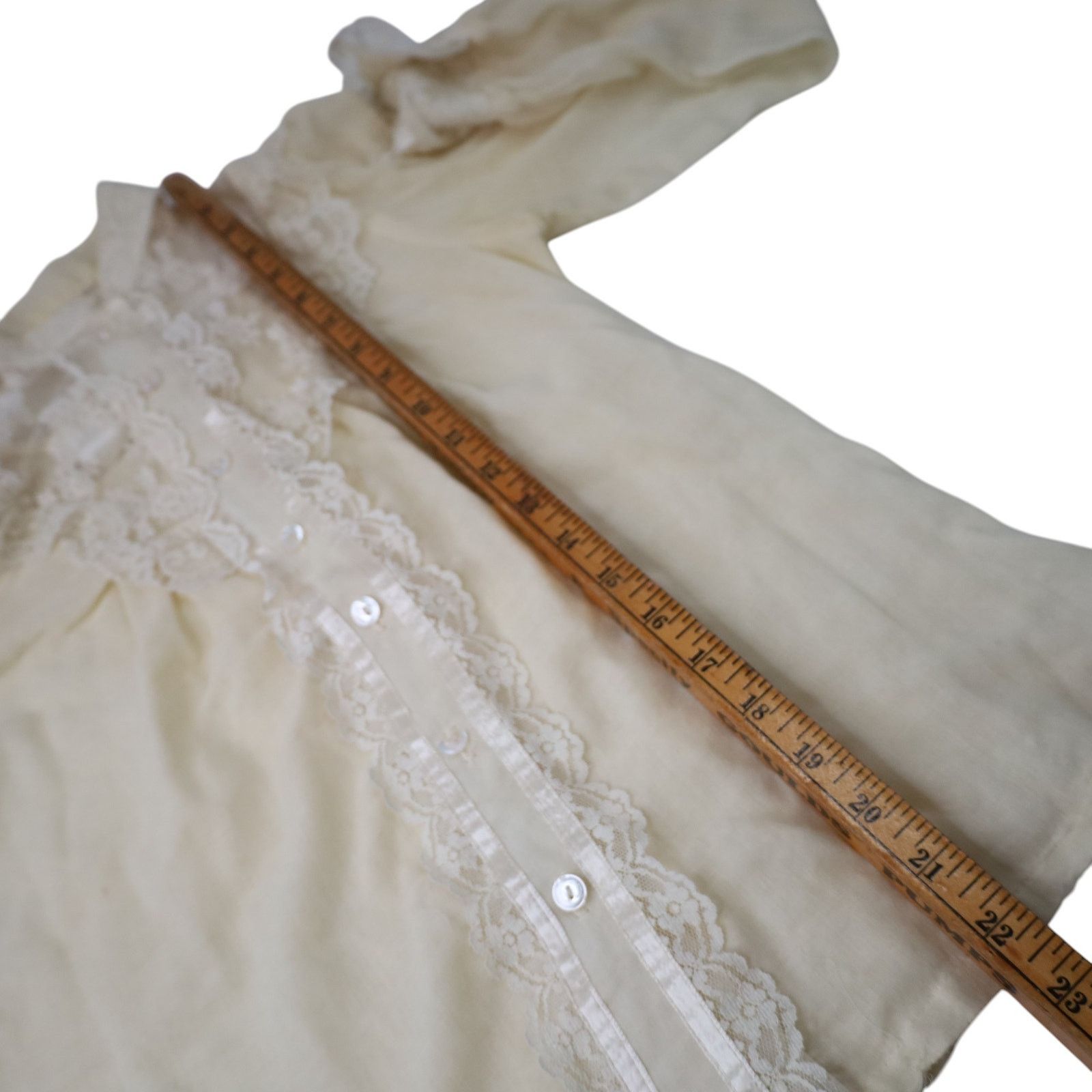 Vintage Vintage Gunne Sax Jessica's Gunnies Lace Button Up Shirt Size M / US 6-8 / IT 42-44 - 10 Thumbnail
