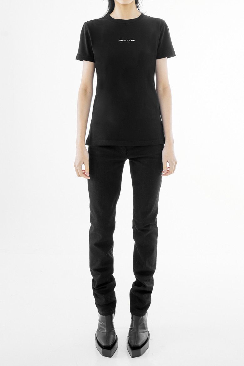 1017 ALYX 9SM o1mle0325 Address Logo T-Shirt in Black Size M / US 6-8 / IT 42-44 - 5 Thumbnail