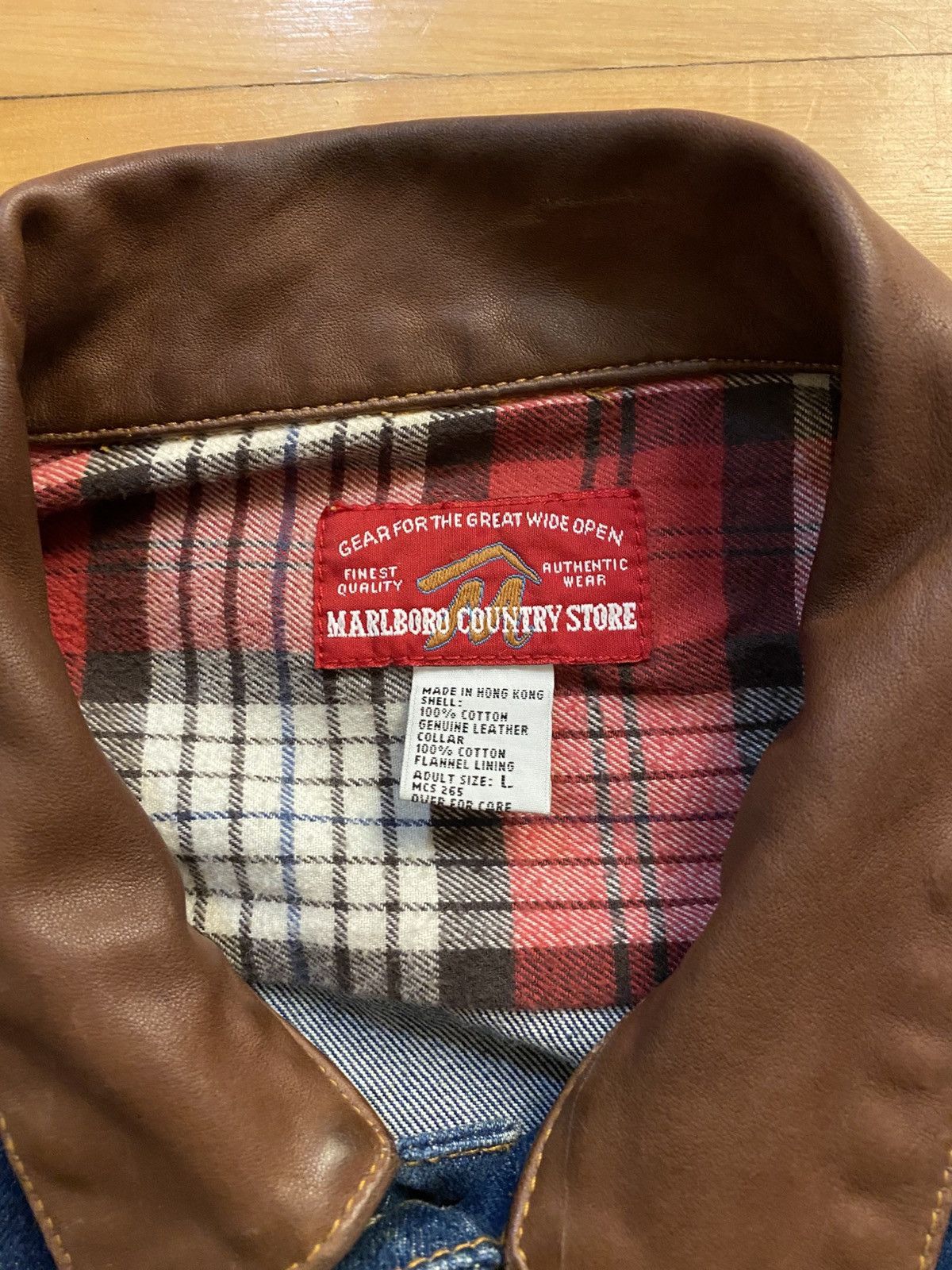 Vintage Marlboro jean jacket