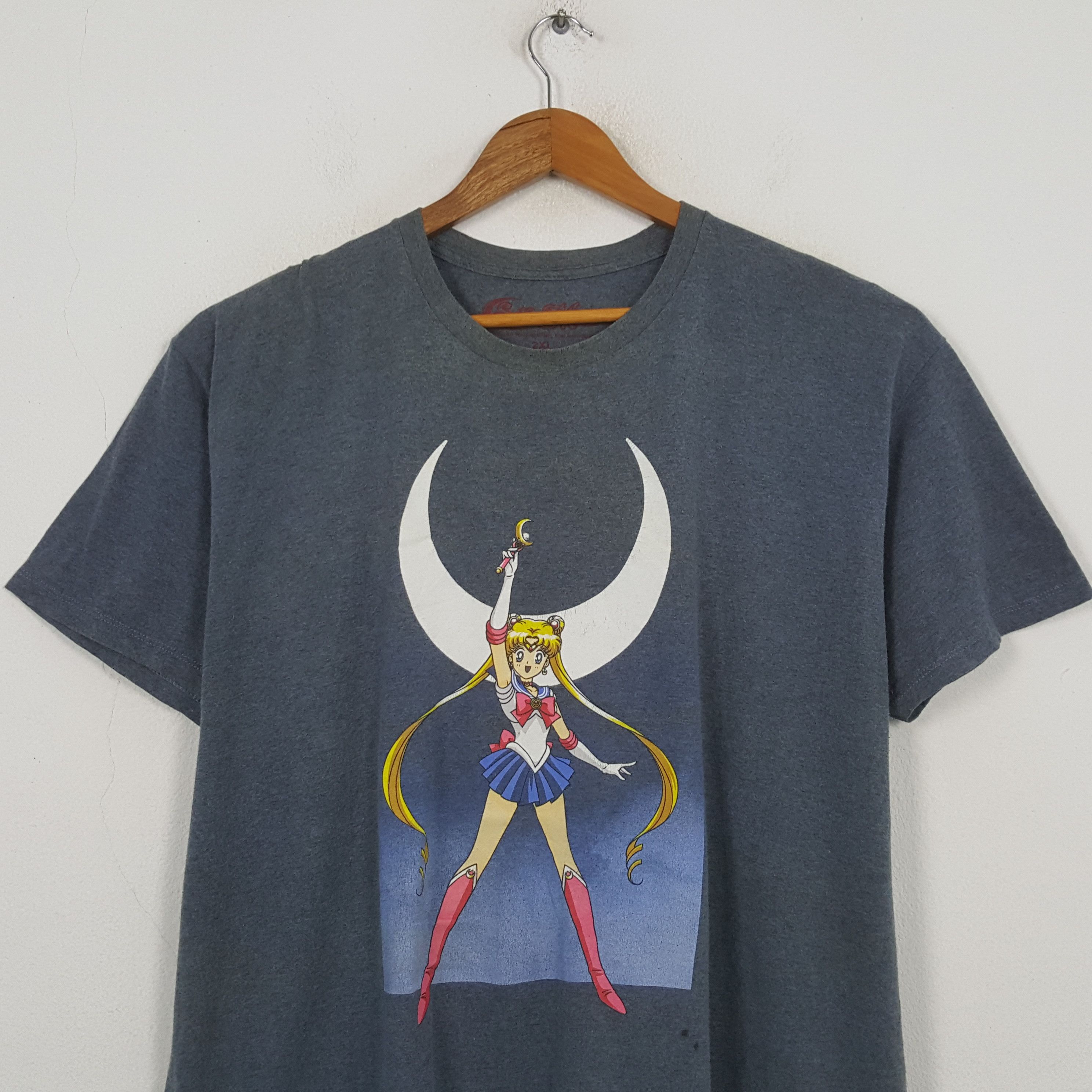 Anime Vintage Sailor Moon Japan Animated Series T-shirt RR3 Size US XXL / EU 58 / 5 - 2 Thumbnail