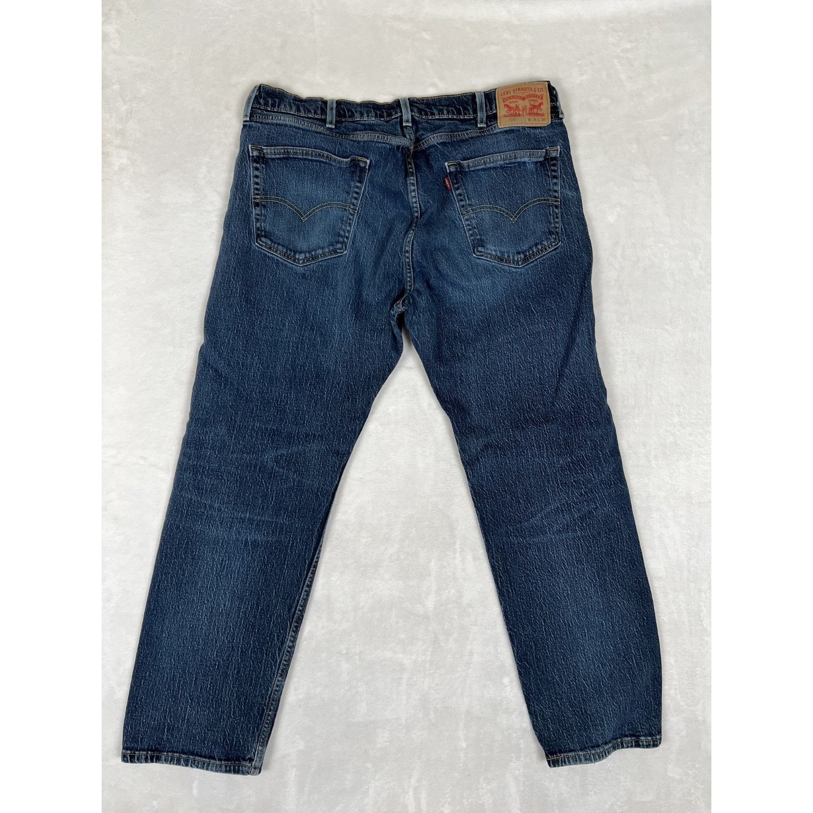 Levi's Levi’s 505 Blue Denim Jeans Size 38x30 Medium Dark Wash Size US 38 / EU 54 - 5 Thumbnail