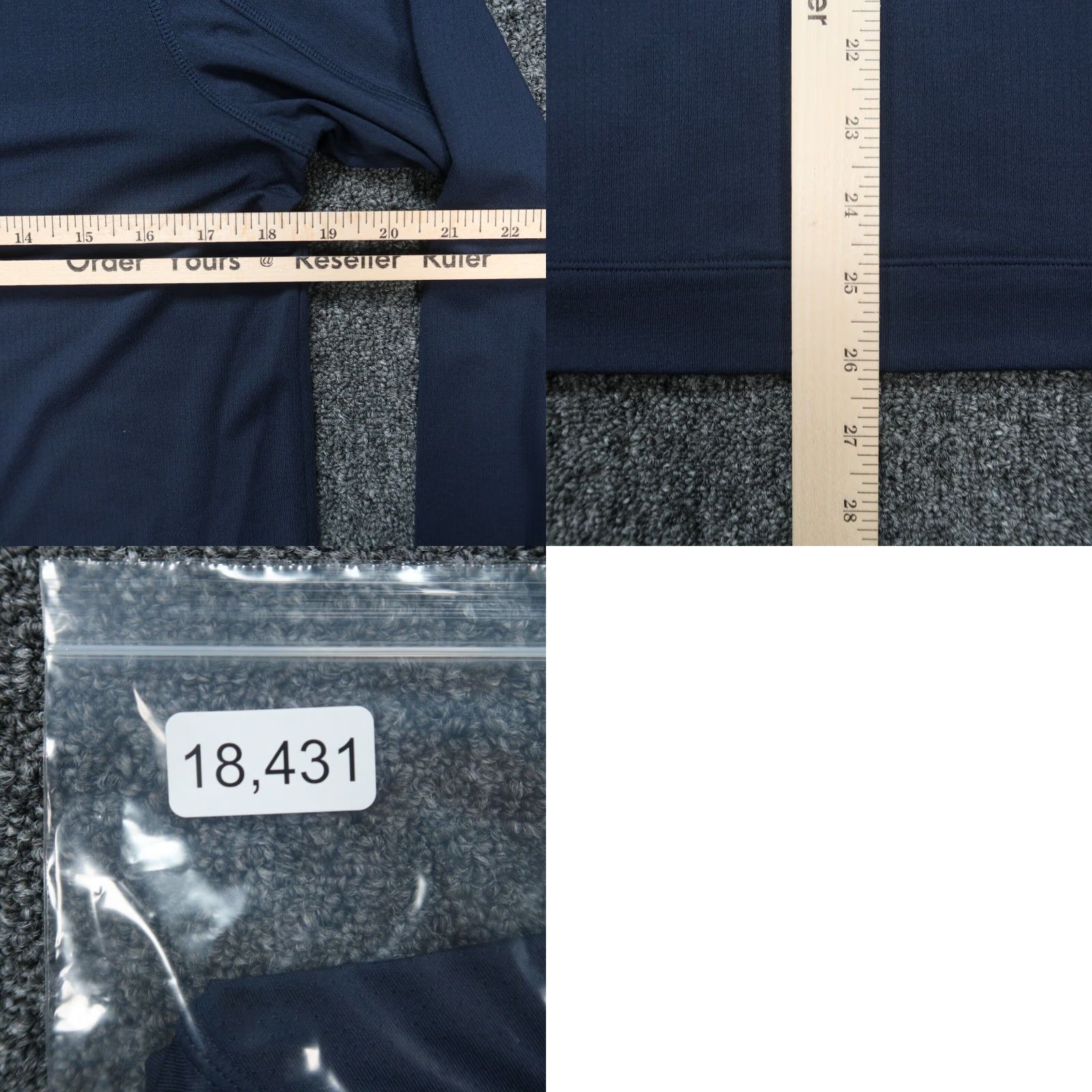 Rhone Rhone Pullover Mens Small Blue TB12 Tom Brady Boston Performance Quarter Zip Size US S / EU 44-46 / 1 - 8 Thumbnail
