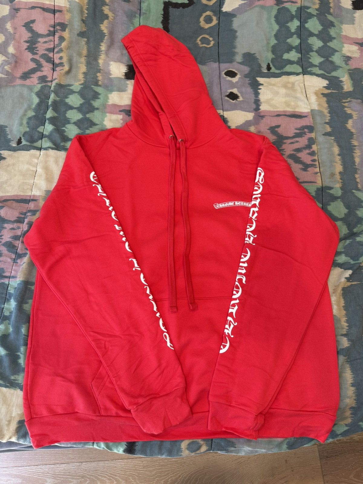 Chrome Hearts Chrome Hearts Red Hoodie Size US L / EU 52-54 / 3 - 1 Thumbnail