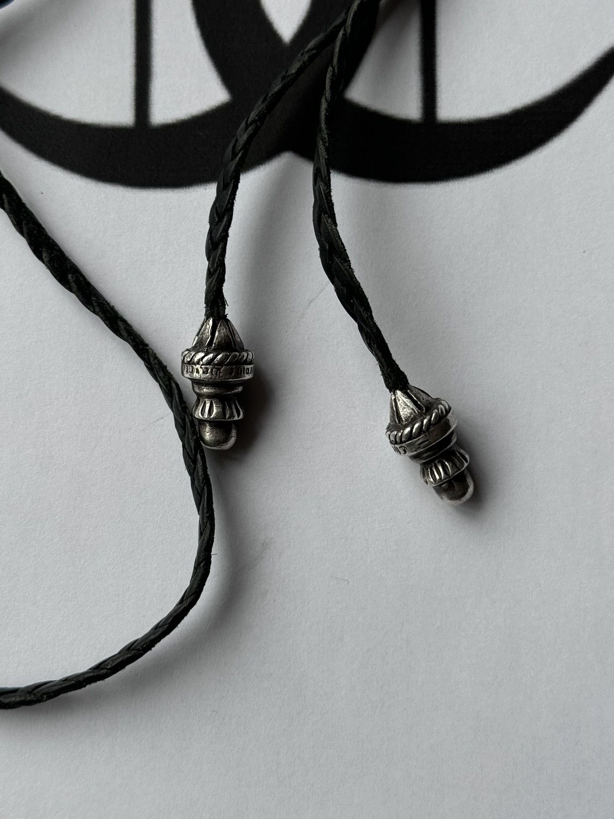 Chrome Hearts CHROME HEARTS LEATHER ROPE Size ONE SIZE - 6 Thumbnail