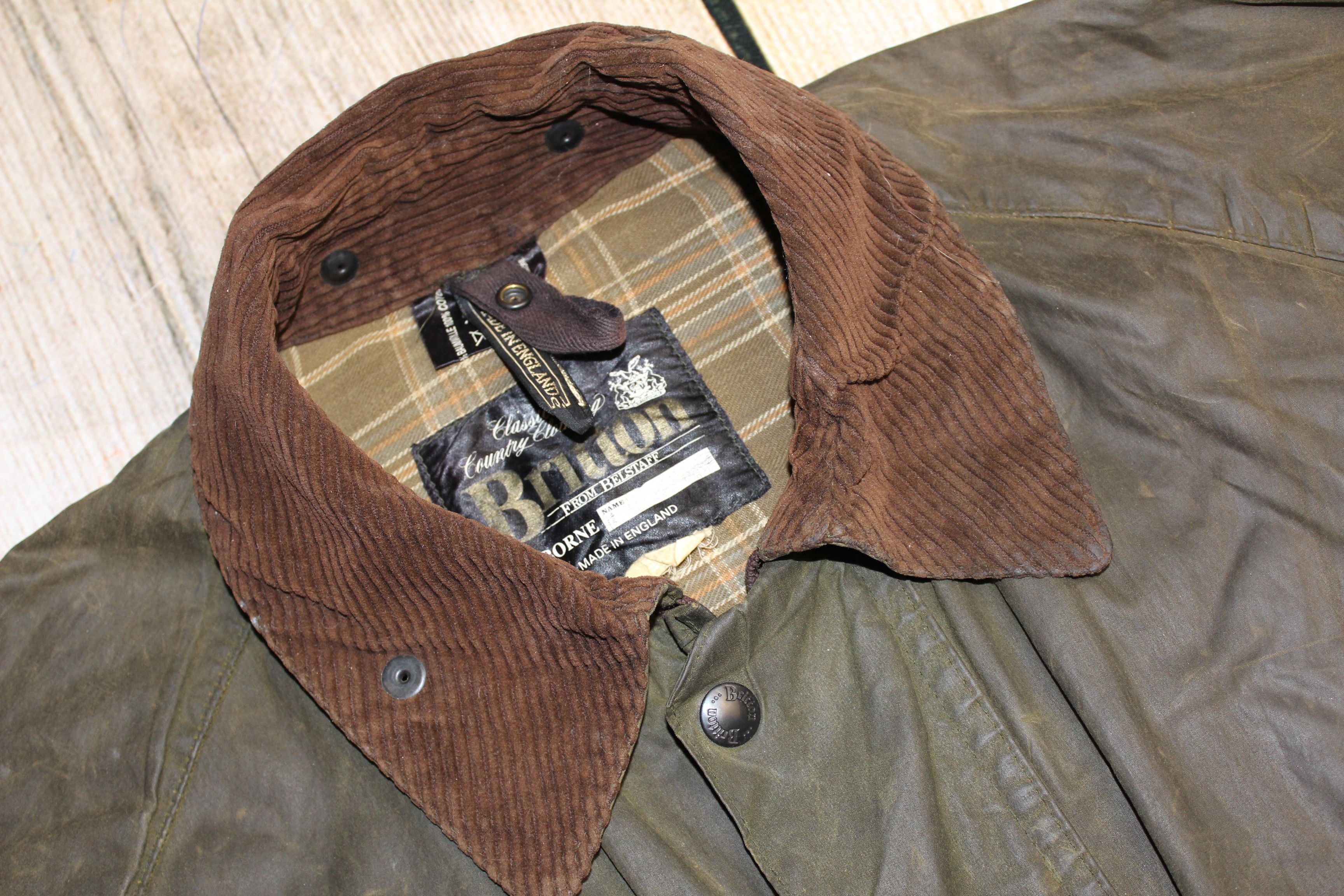 Barbour Men's Britton Wax Jacket Size 2XL Size US XXL / EU 58 / 5 - 4 Thumbnail