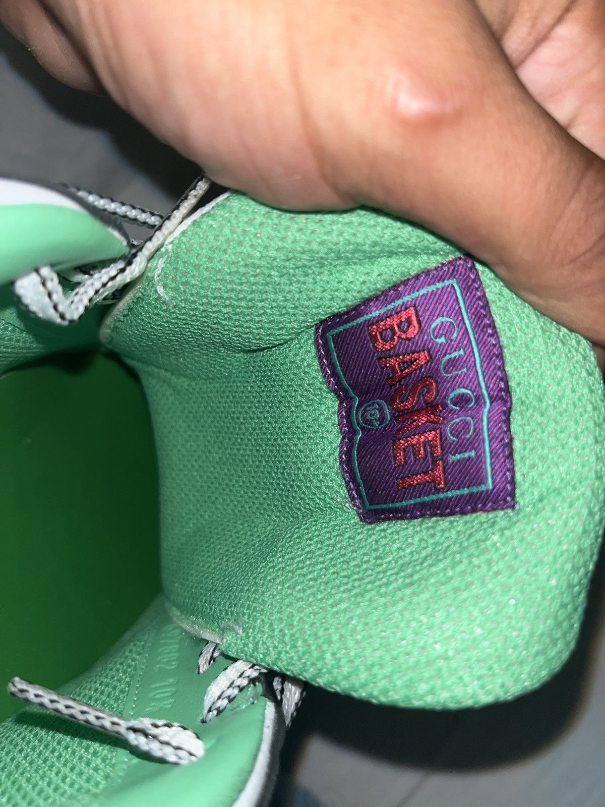 Gucci Gucci Basket ‘Green Demetra’ Size US 10.5 / EU 43-44 - 16 Thumbnail