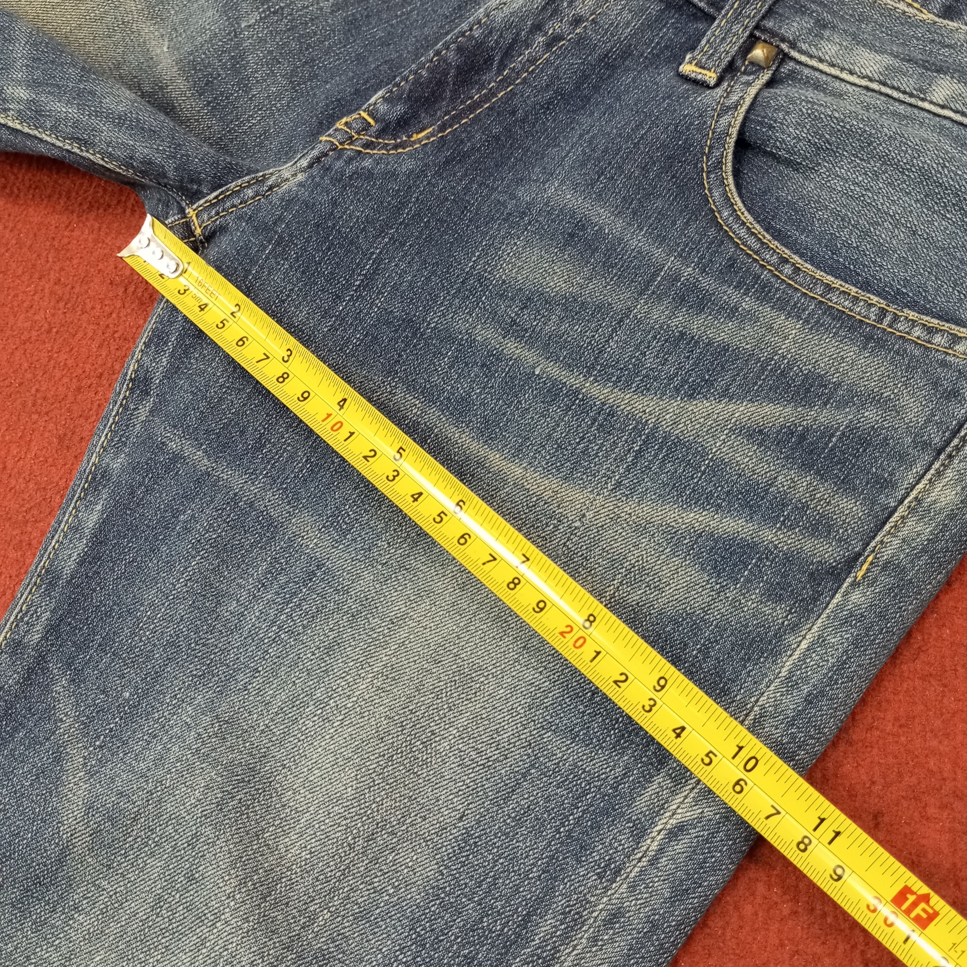 Hysteric Glamour Hysteric Glamour Japanese Brand Custom Art Jeans c252n20 Size 31" - 9 Thumbnail