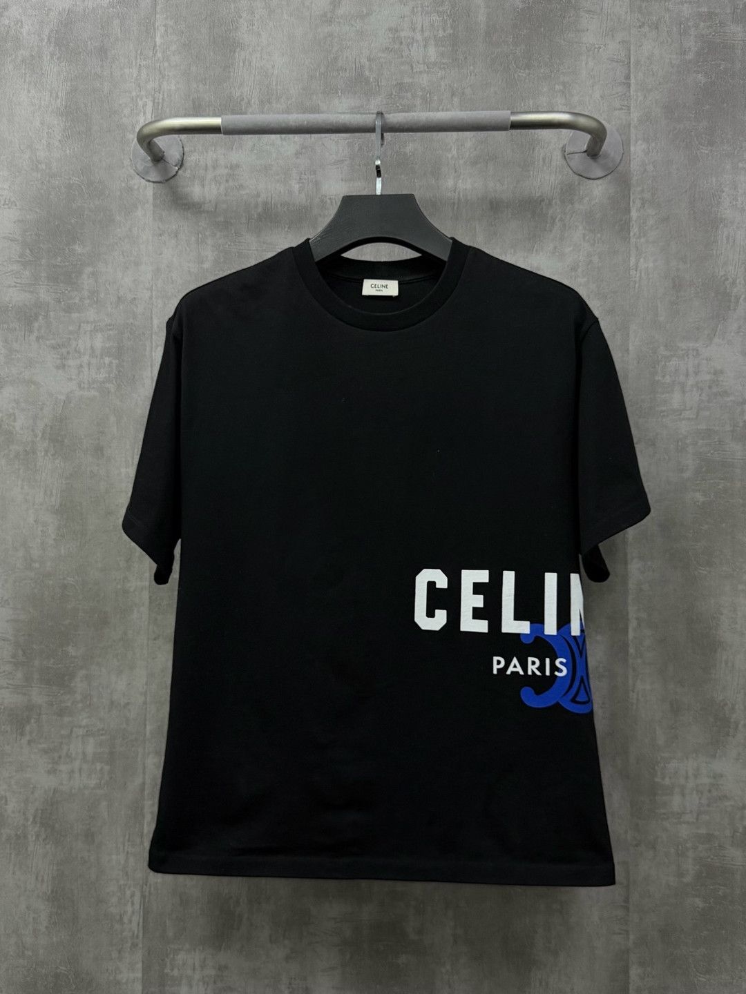 Celine Celine Triomphe Logo T-Shirt Size M Size US M / EU 48-50 / 2 - 1 Thumbnail