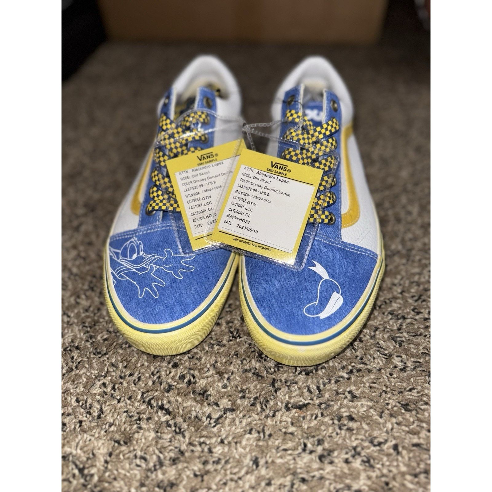Size 9 - VANS Disney x Old Skool 100th Anniversary “Sample”