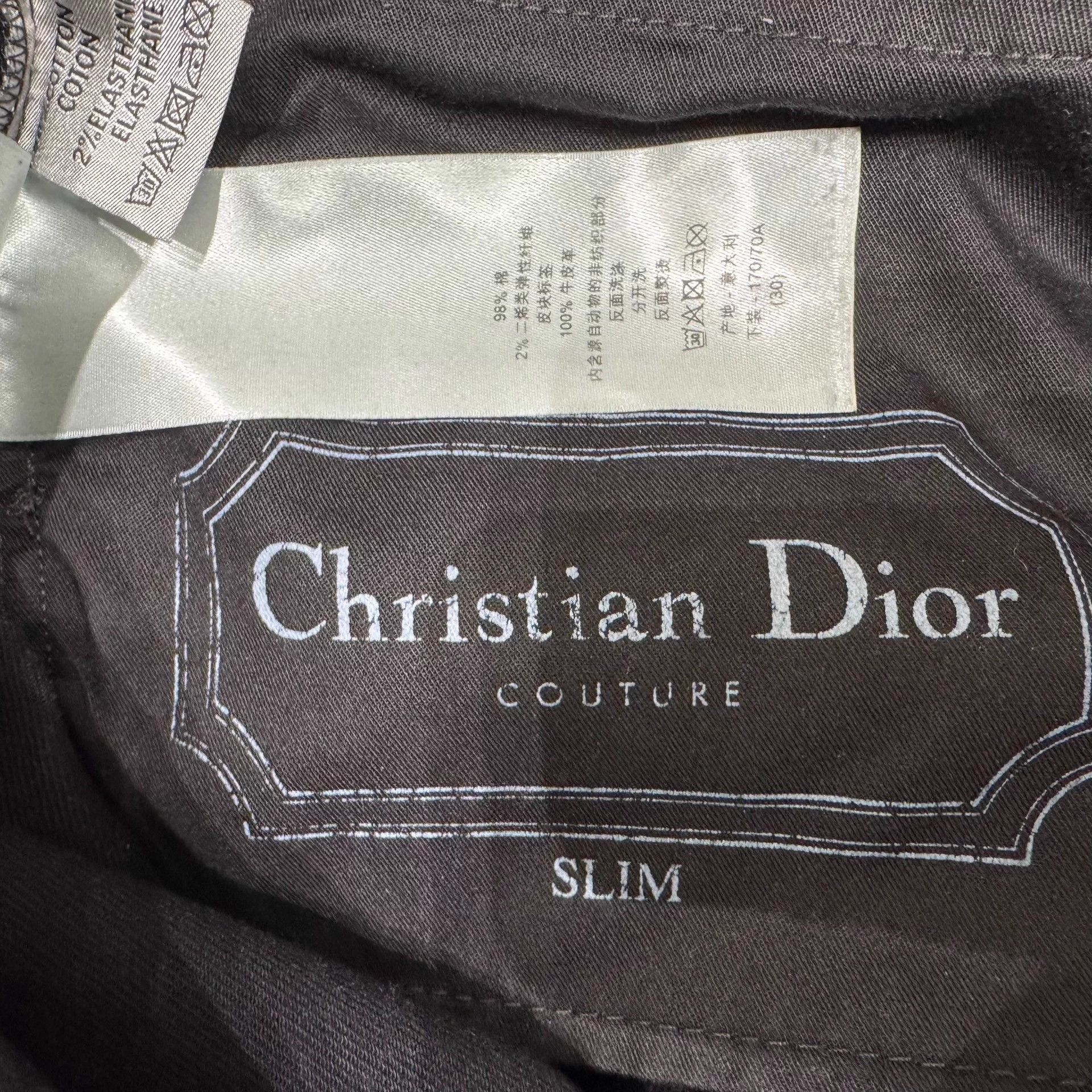 Dior Dior casual black jeans 30 like new Size US 30 / EU 46 - 6 Thumbnail