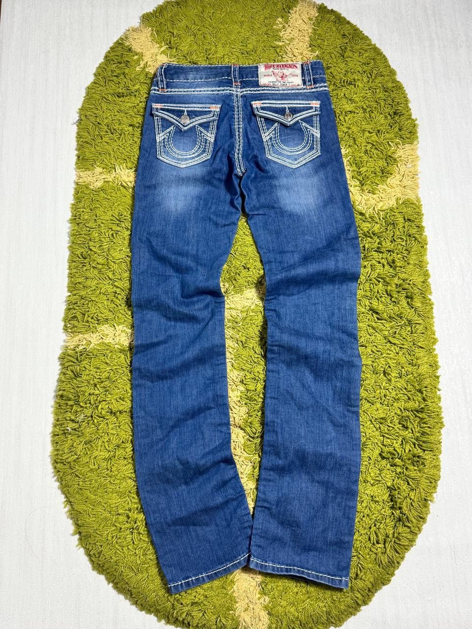 True Religion True Religion Womens Straight Leg Jeans Size 28x34 Size 28" / US 6 / IT 42 - 1 Thumbnail