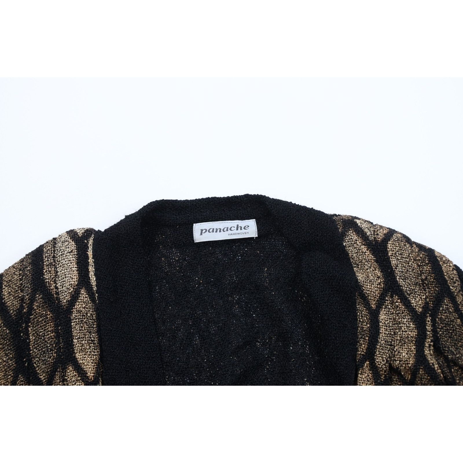 Vintage Vintage 80s Panache Handwoven 3 Piece Lagenlook Wool Outfit Size L / US 10 / IT 46 - 3 Thumbnail