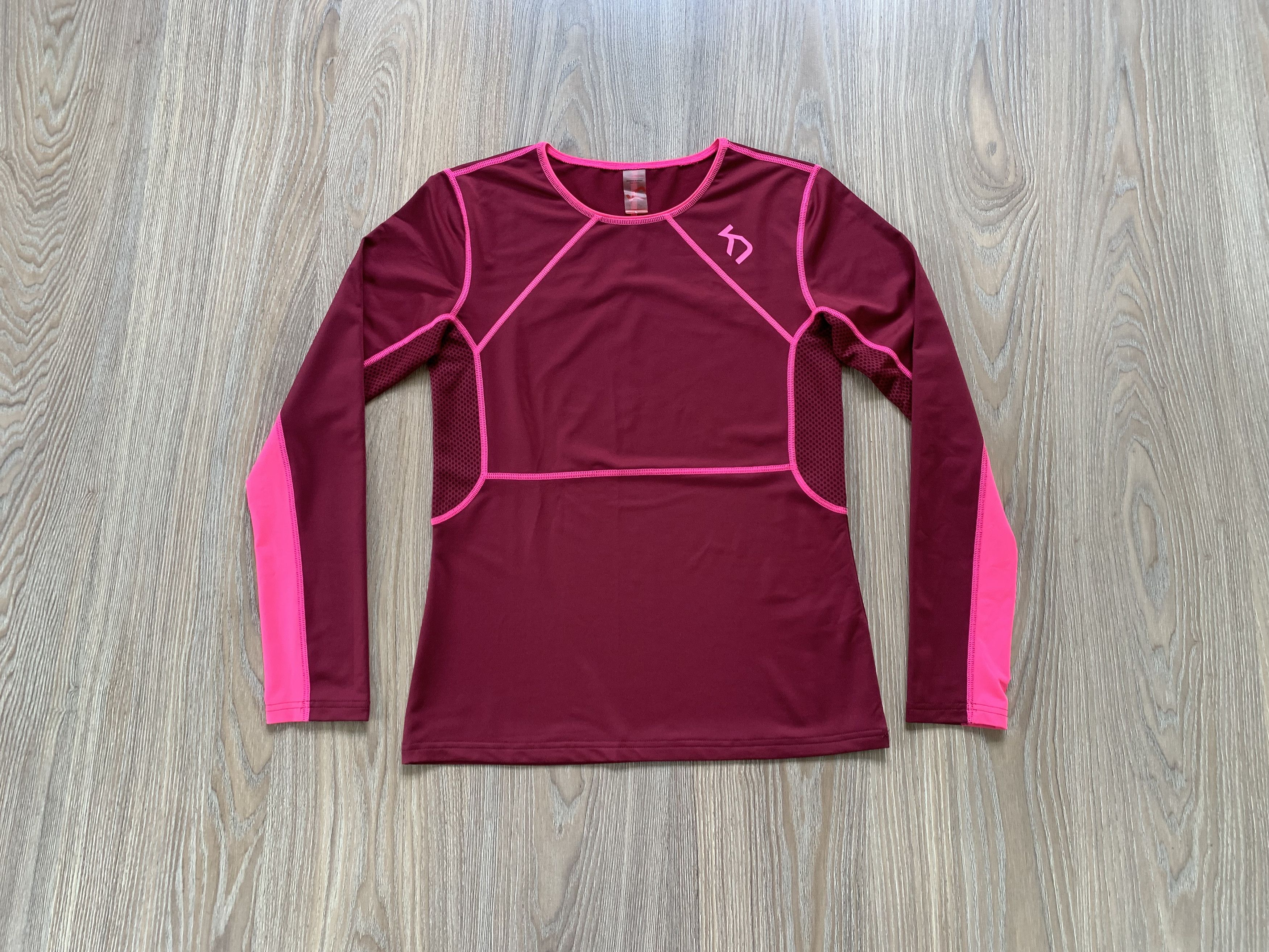 Other Kari Traa Pink Thermo Long Sleeve Base Layer Size L / US 10 / IT 46 - 1 Thumbnail
