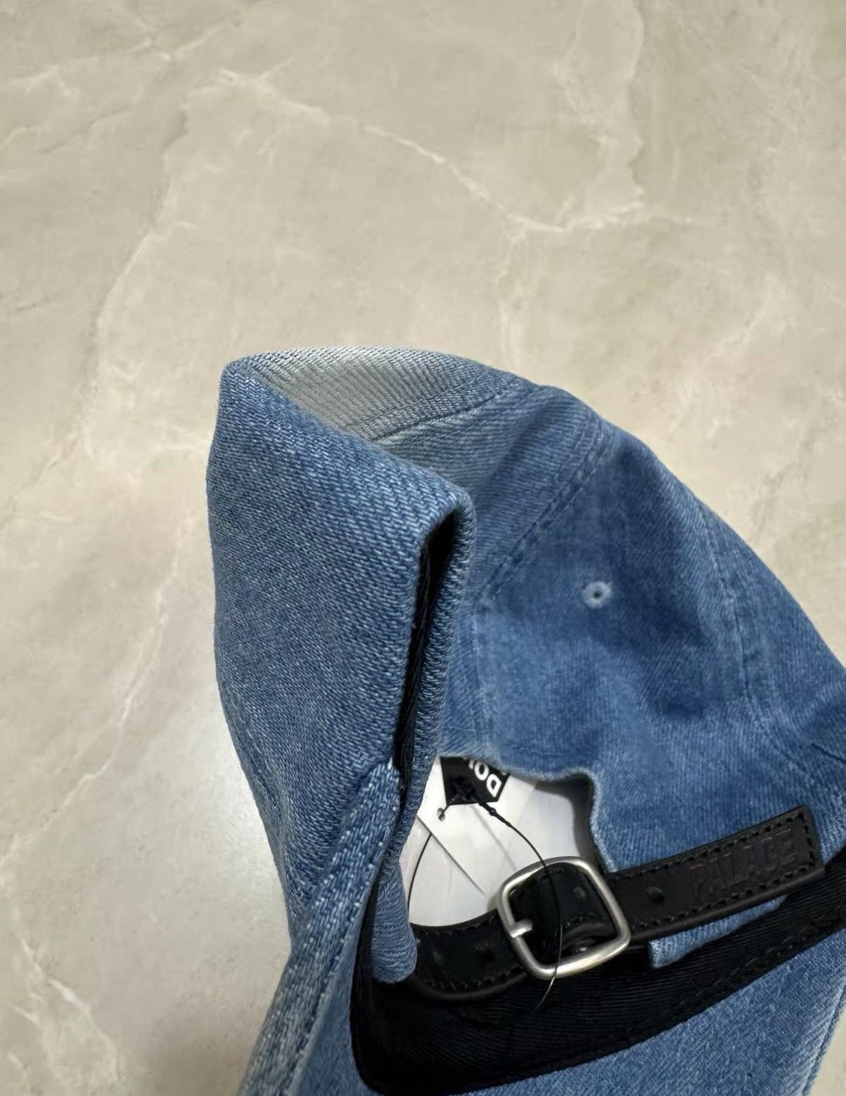 Palace Palace DENIM P 6-PANEL STONE WASH Hat J34 Size ONE SIZE - 4 Thumbnail