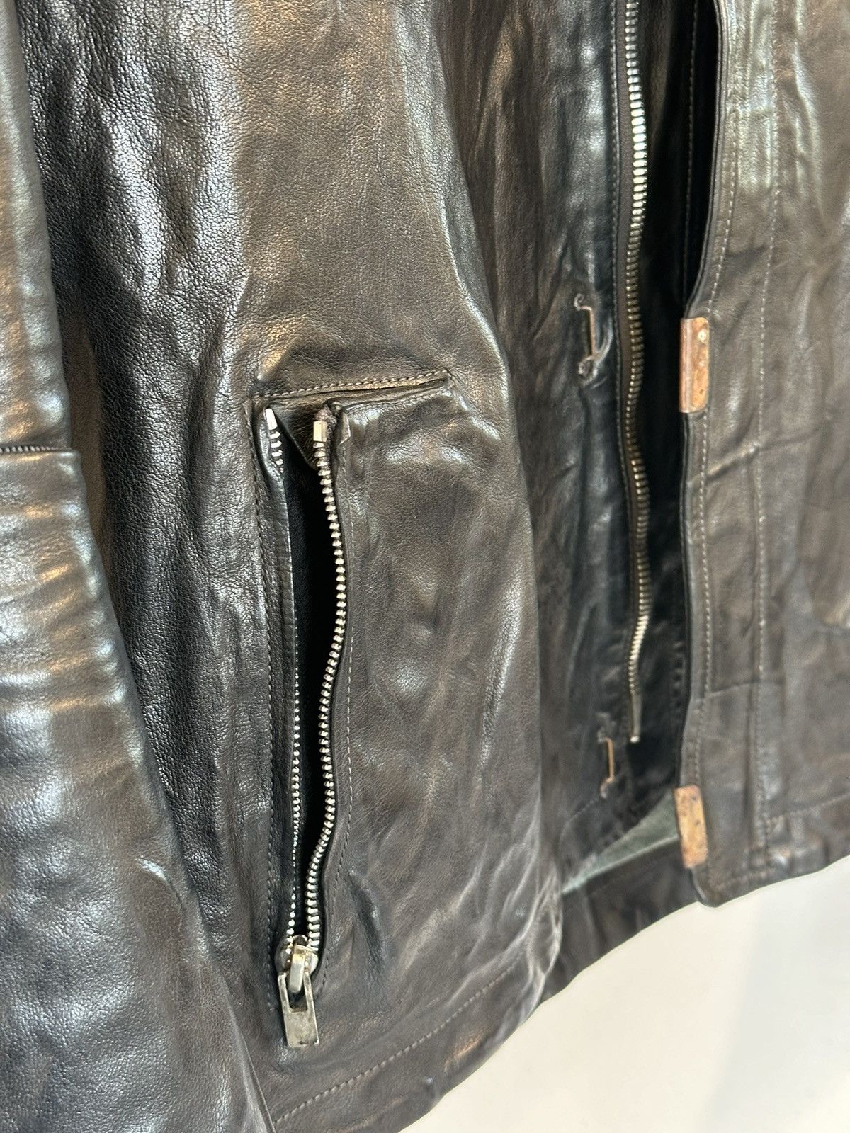 Carol Christian Poell Carol Christian Poell Scarstitch Leather Jacket Size US M / EU 48-50 / 2 - 10 Thumbnail