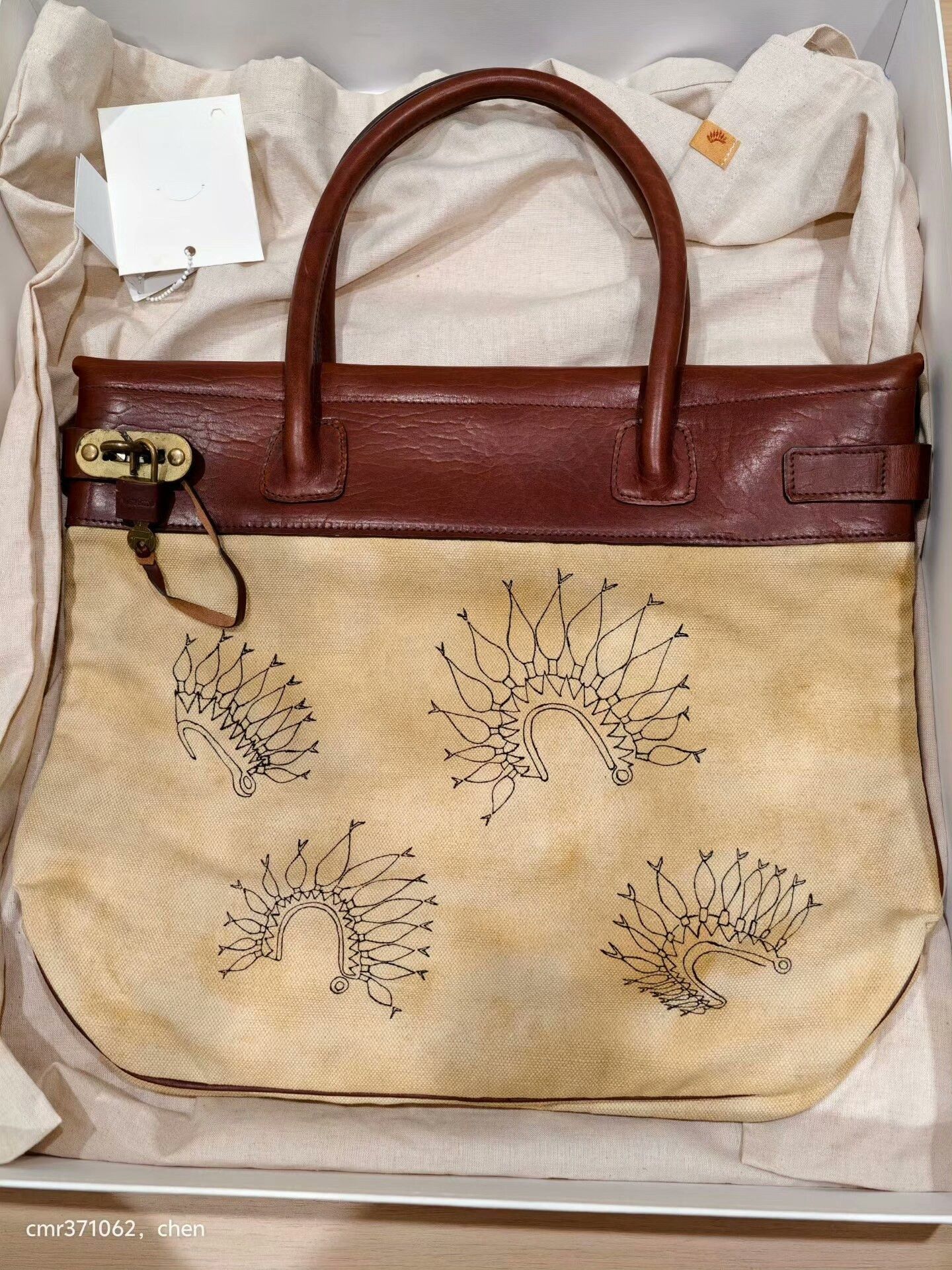 Visvim VISVIM 15AW MAIL SATCHEL CANVAS FR (S) Size ONE SIZE - 8 Thumbnail