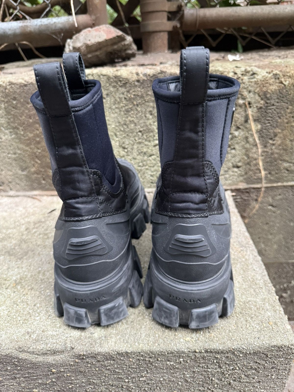 Prada Prada Renylon Garbodine Boots 42 Size US 9 / EU 42 - 4 Thumbnail
