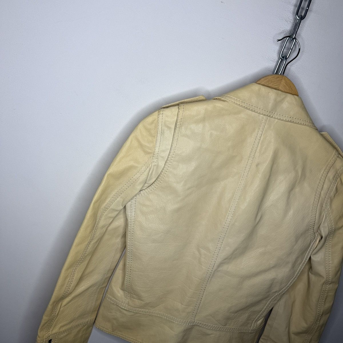 Gucci Gucci Leather Jacket Biker by Tom Ford Y2K Size XS / US 0-2 / IT 36-38 - 9 Thumbnail