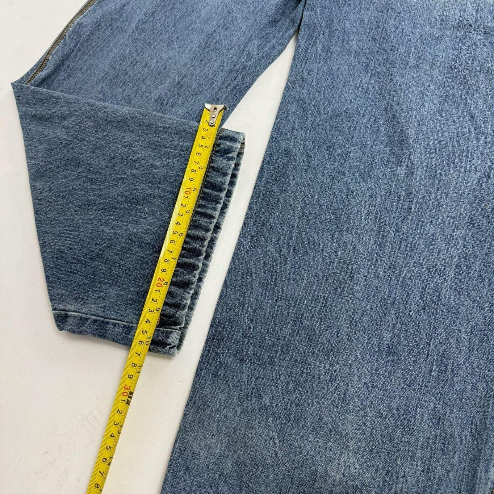 Ecko Unltd. × JNCO × Vintage Vintage y2k ecko unltd stonewash grunge baggy archive jeans Size US 36 / EU 52 - 4 Thumbnail
