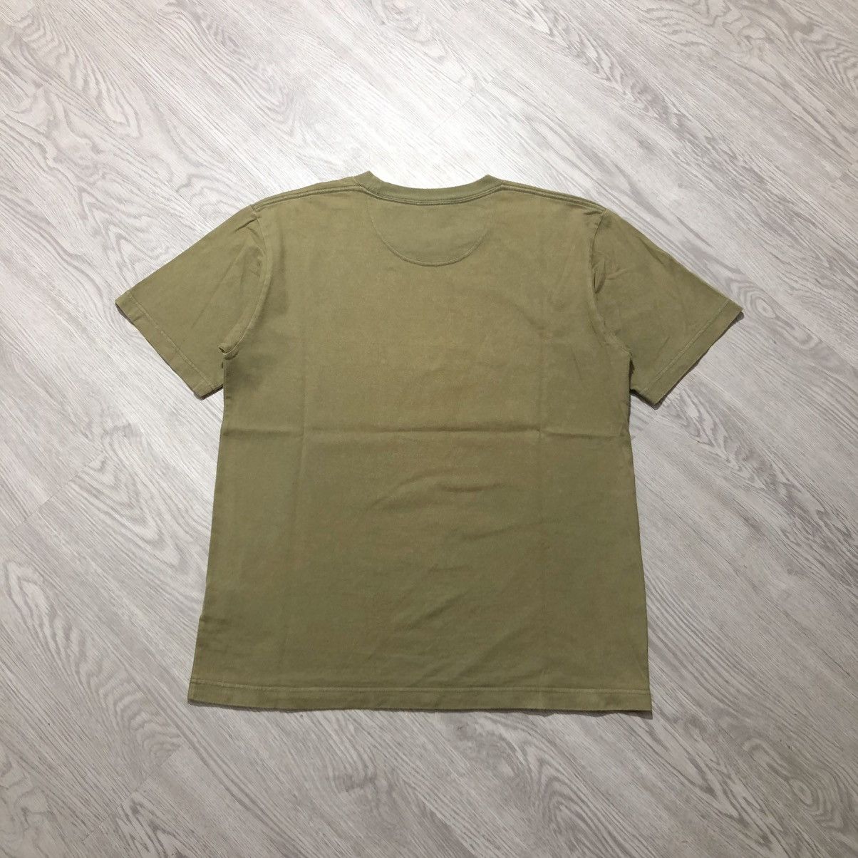 White Mountaineering 🇯🇵 White Mountaineering Logo Box T-shirt Green Army Size US L / EU 52-54 / 3 - 8 Thumbnail