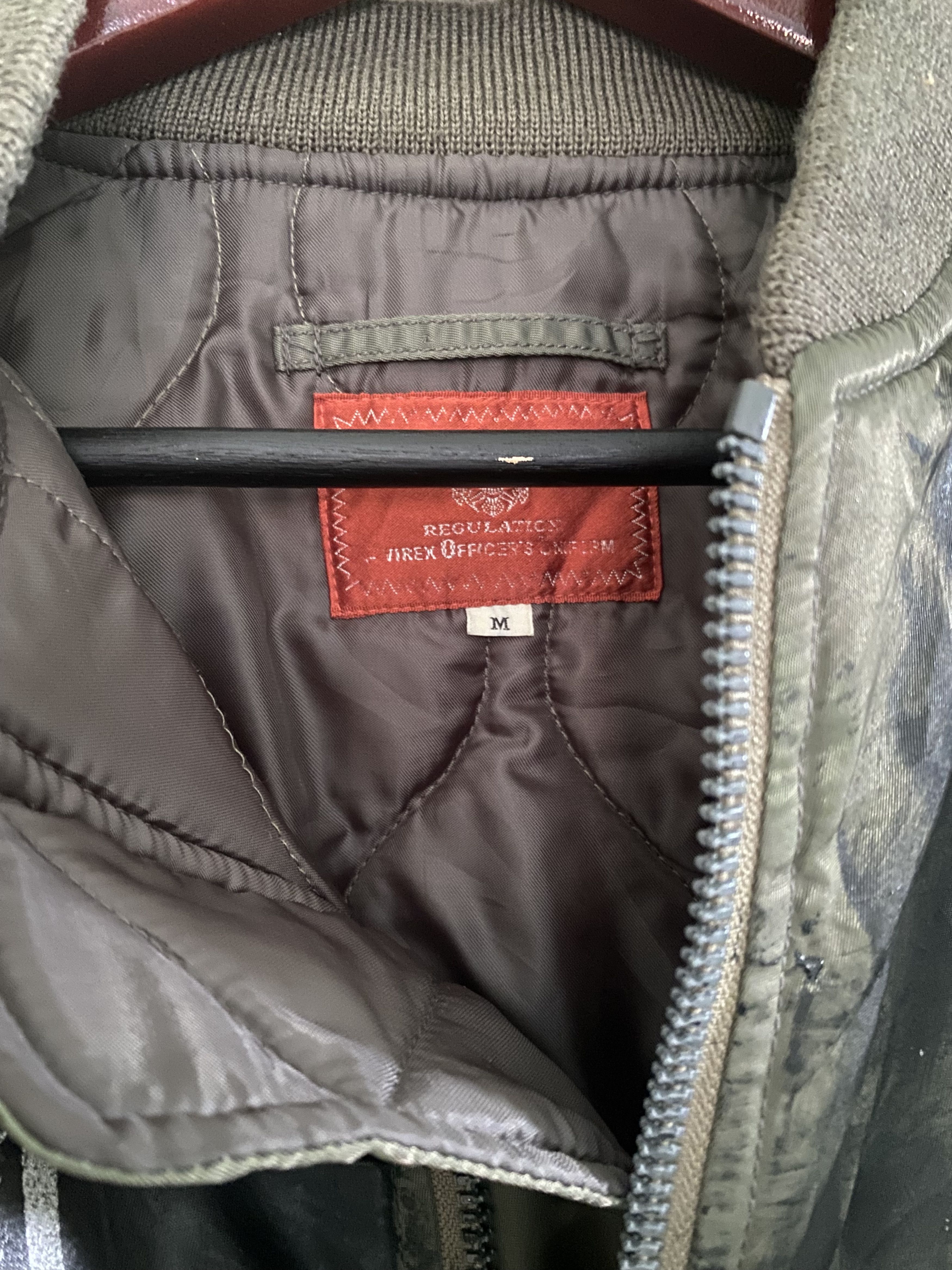 Avirex Vintage Avirex Bomber Jacket Paint Pattern M Size Size US M / EU 48-50 / 2 - 6 Thumbnail