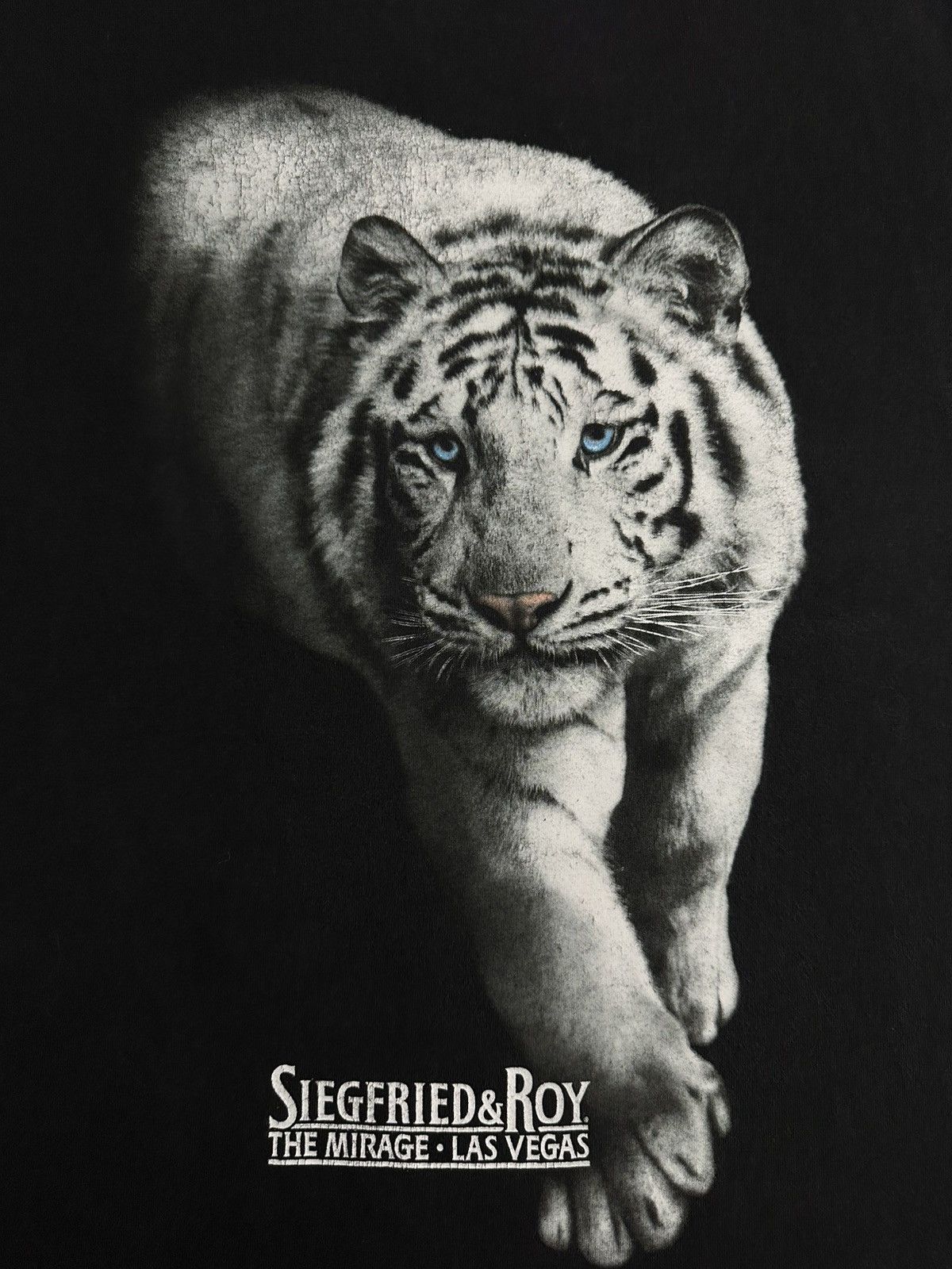 Vintage Vintage 90s Siegfried & Roy White Tiger The Mirage Las Vegas Size US L / EU 52-54 / 3 - 5 Thumbnail