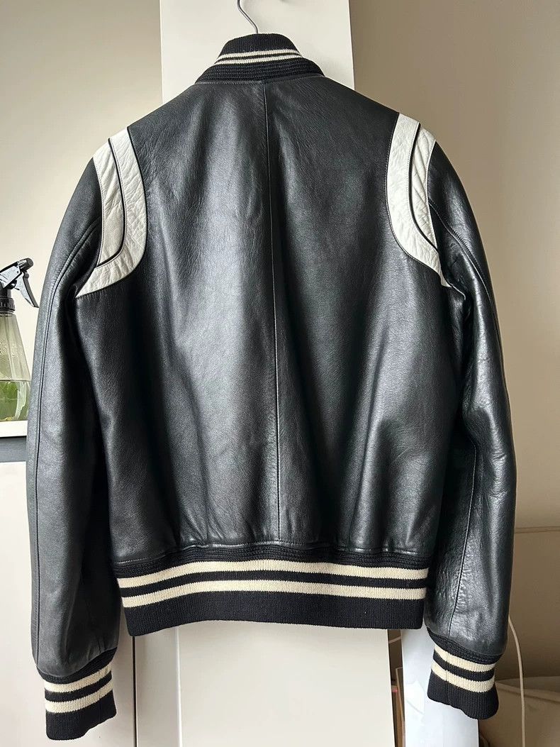 Saint Laurent Paris Saint Laurent Paris 16fw black and white baseball jacket-25 Size US S / EU 44-46 / 1 - 4 Thumbnail
