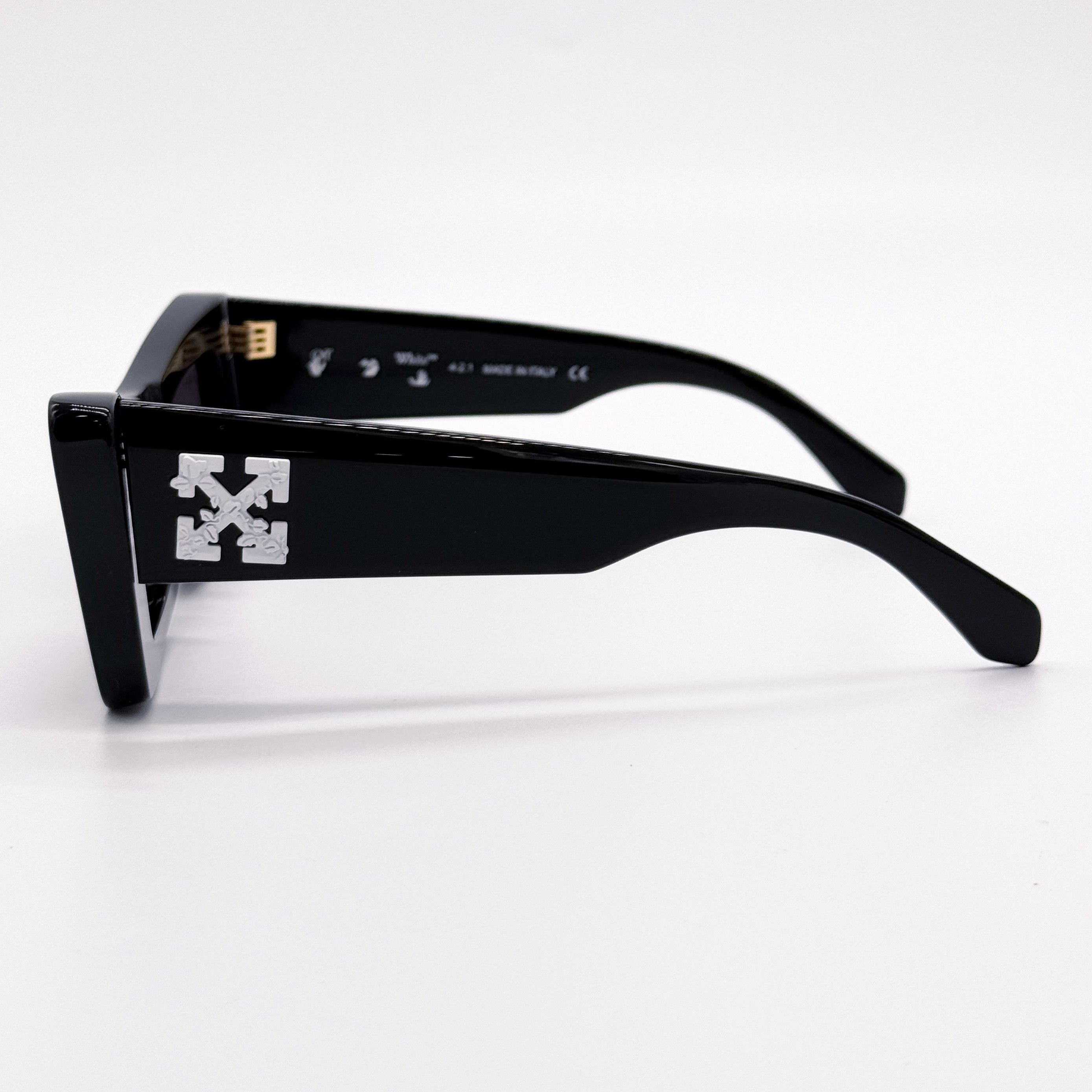 Off-White NEW OFF-WHITE ACCRA 007 BLACK CAT EYE WOMEN SUNGLASSES Size ONE SIZE - 5 Thumbnail
