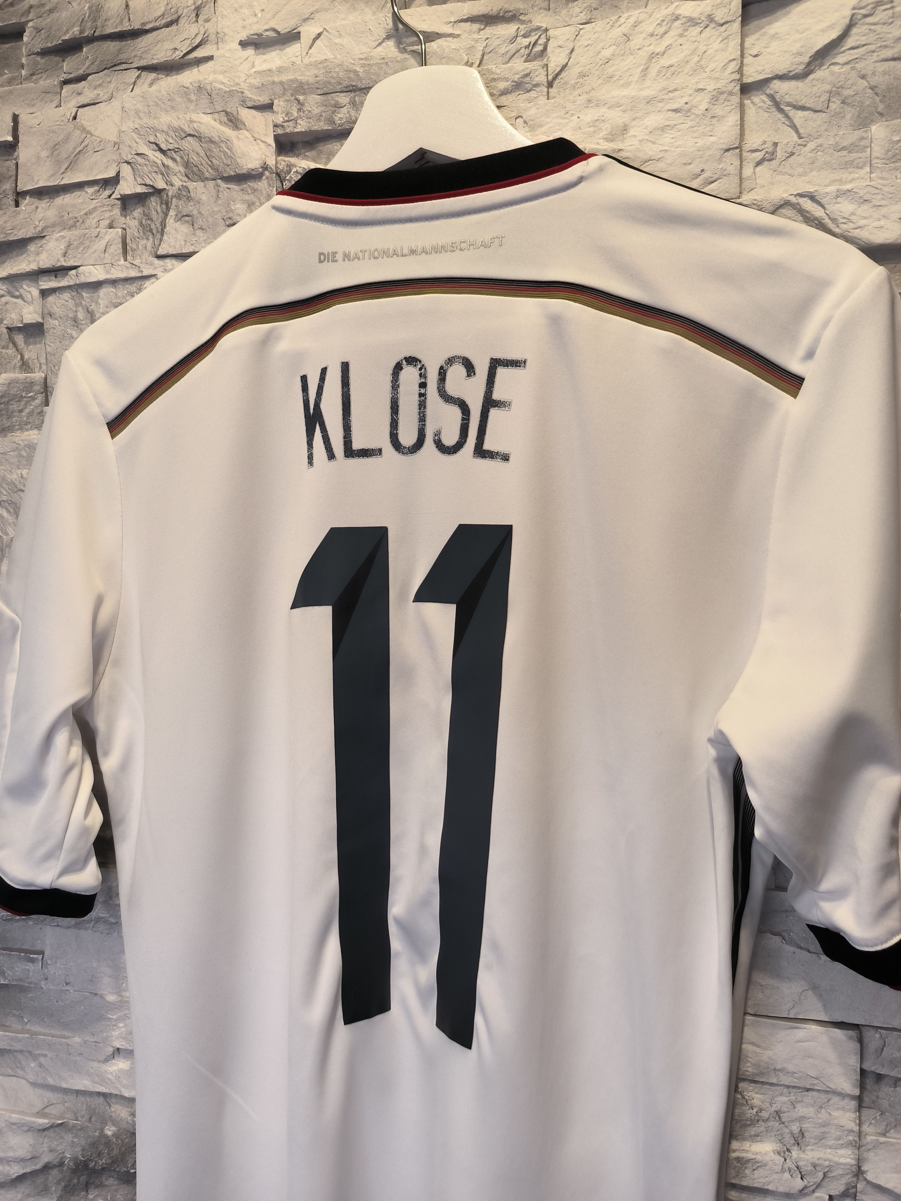 Adidas × Vintage Adidas 2014 Jersey Germany National Klose Football Size US S / EU 44-46 / 1 - 4 Thumbnail