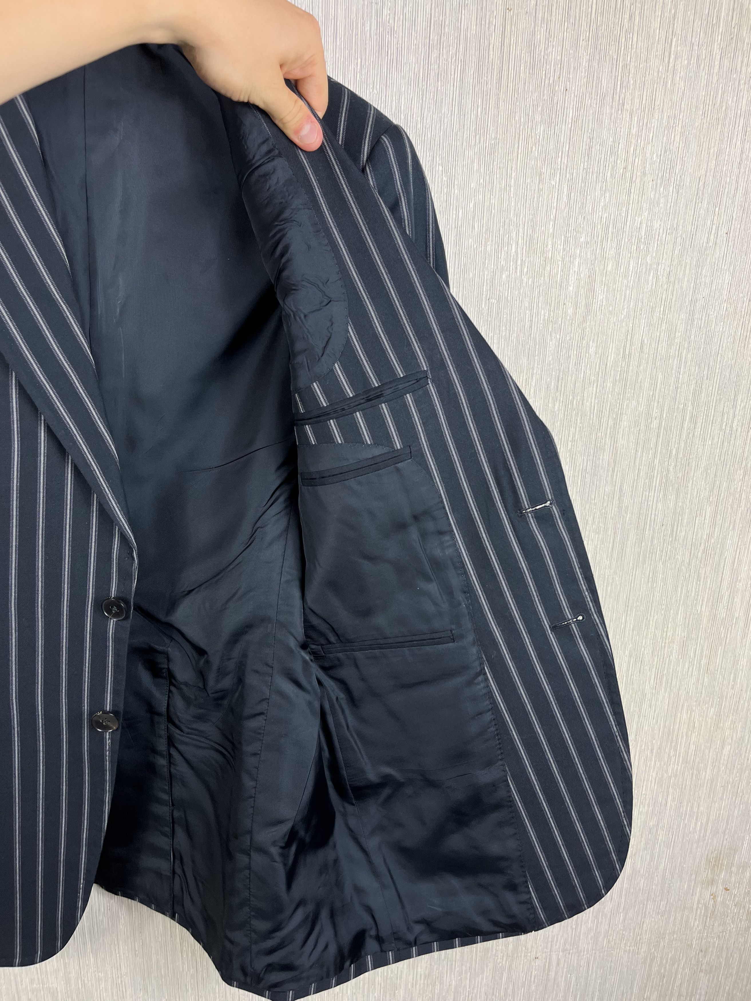 Gucci × Tom Ford Gucci Tom Ford vintage archive striped suit blazer+pants Size 36R - 16 Thumbnail