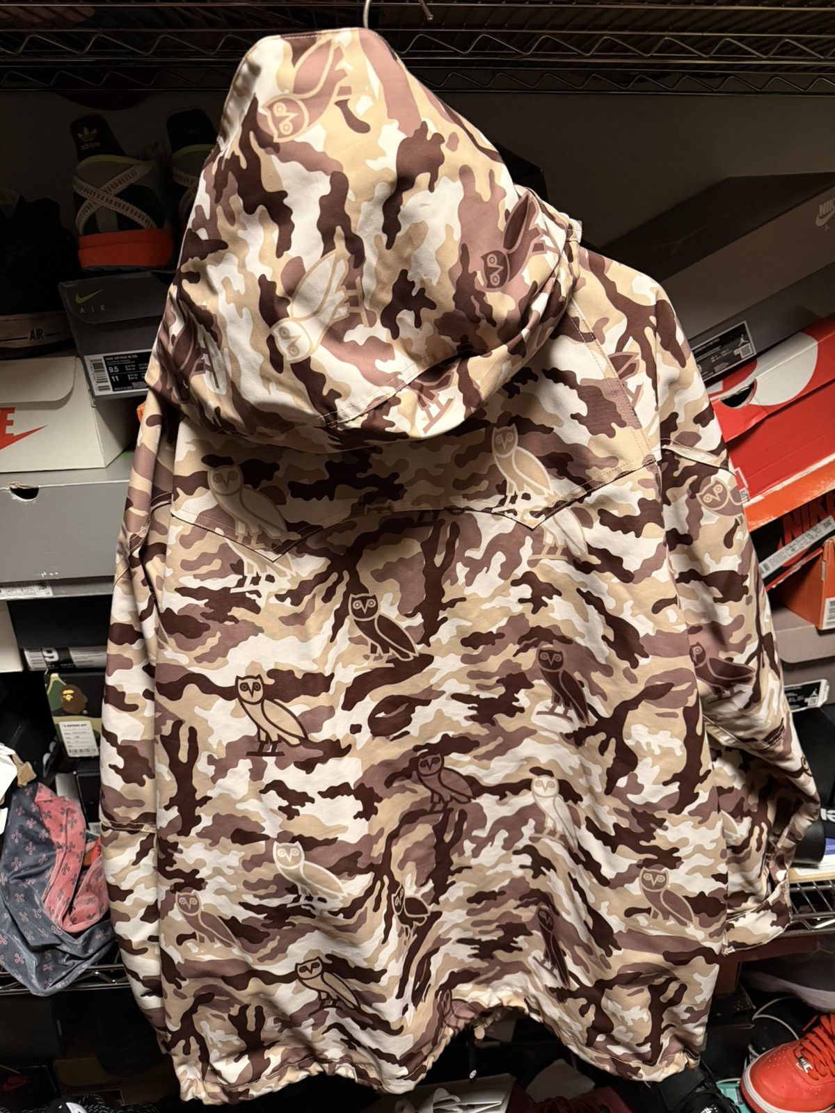 Bape × October's Very Own Bape ovo woodland camo snowboard jacket Size US XXL / EU 58 / 5 - 3 Thumbnail