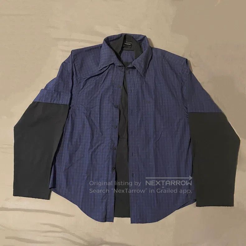 Balenciaga Balenciaga Striped fake two-piece long-sleeve shirt, size Size US M / EU 48-50 / 2 - 1 Thumbnail
