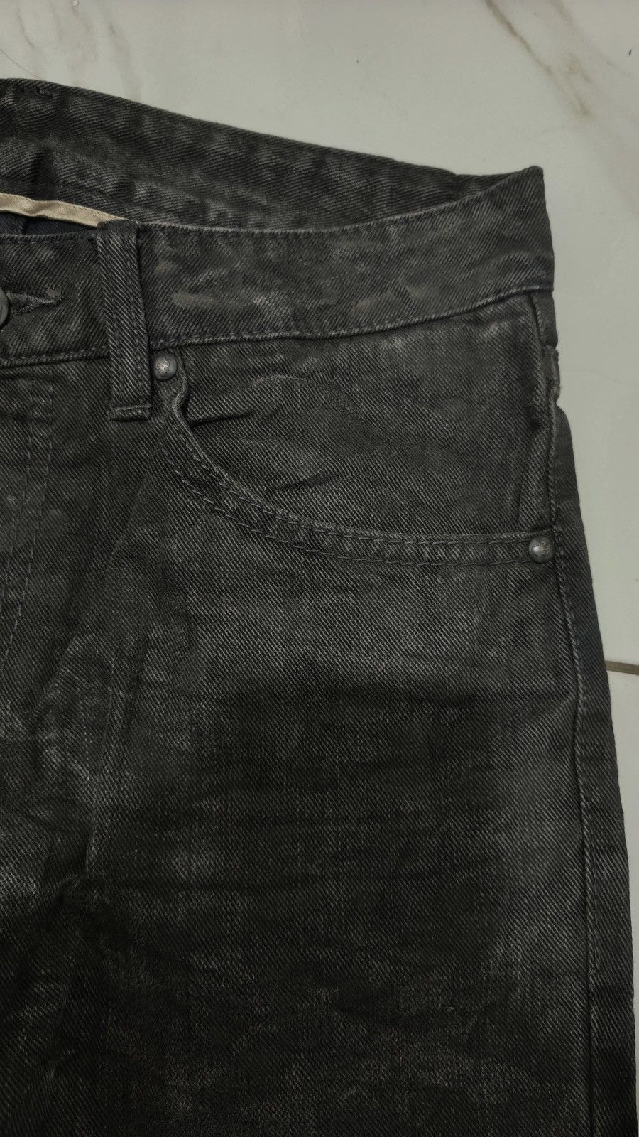 Japanese Brand Jeans Denim Custom Culture Y2K Black Camo Size US 40 / EU 56 - 6 Thumbnail