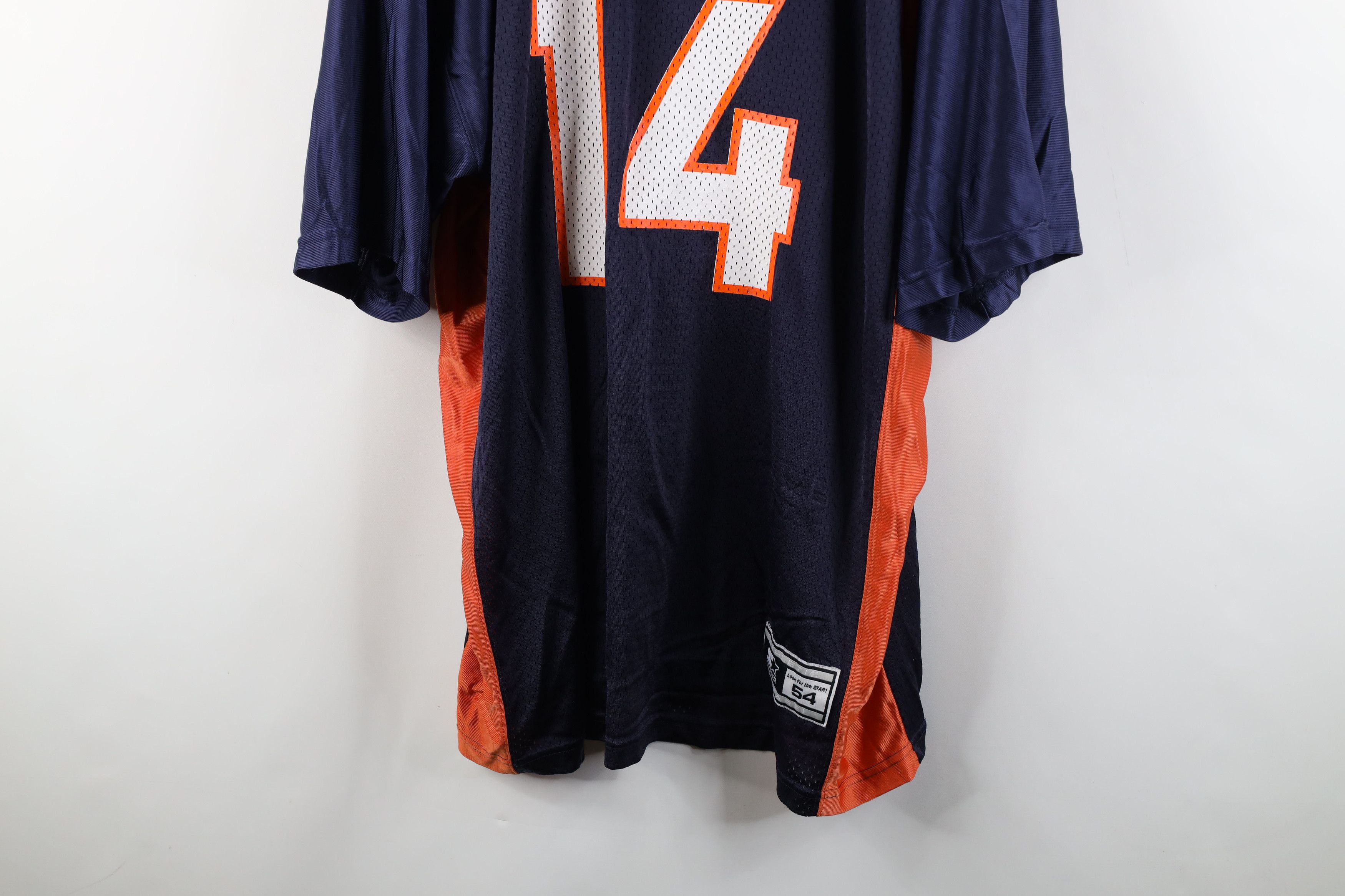Starter × Vintage Vintage 90s Starter Denver Broncos Football Jersey Blue #14 Size US XXL / EU 58 / 5 - 3 Thumbnail