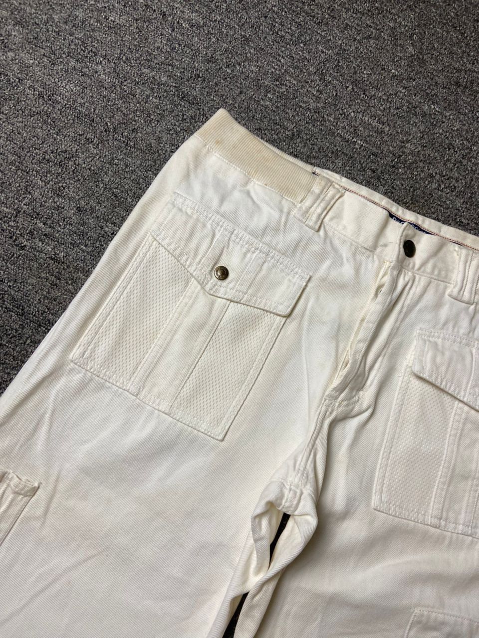 Dolce & Gabbana 🔥 DOLCE & GABBANA Combat Rebel Label Jeans 🔥 (135) Size US 34 / EU 50 - 17 Thumbnail