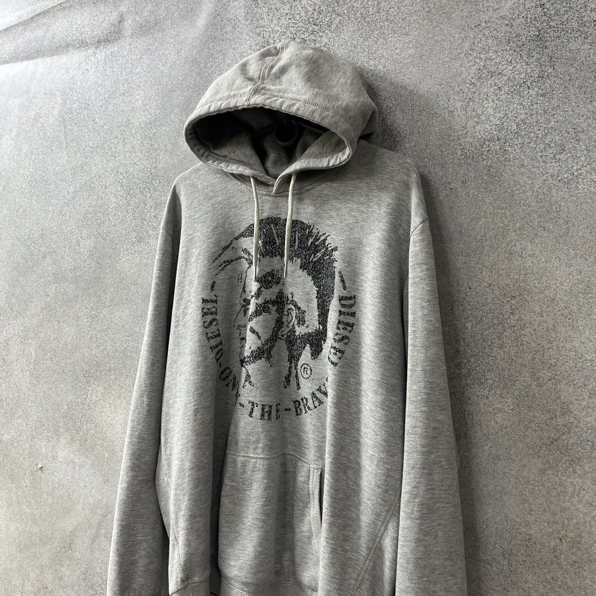 Diesel Vintage Diesel Hoodie Big Logo Men’s XL Size US XL / EU 56 / 4 - 9 Thumbnail