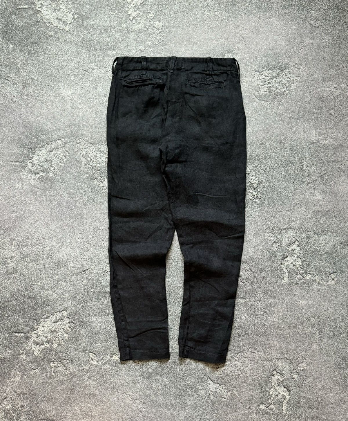 120% Lino × Designer 120% Lino S Wmns dark gray pant trouser chino Size 25" / US 0 / IT 36 - 4 Thumbnail