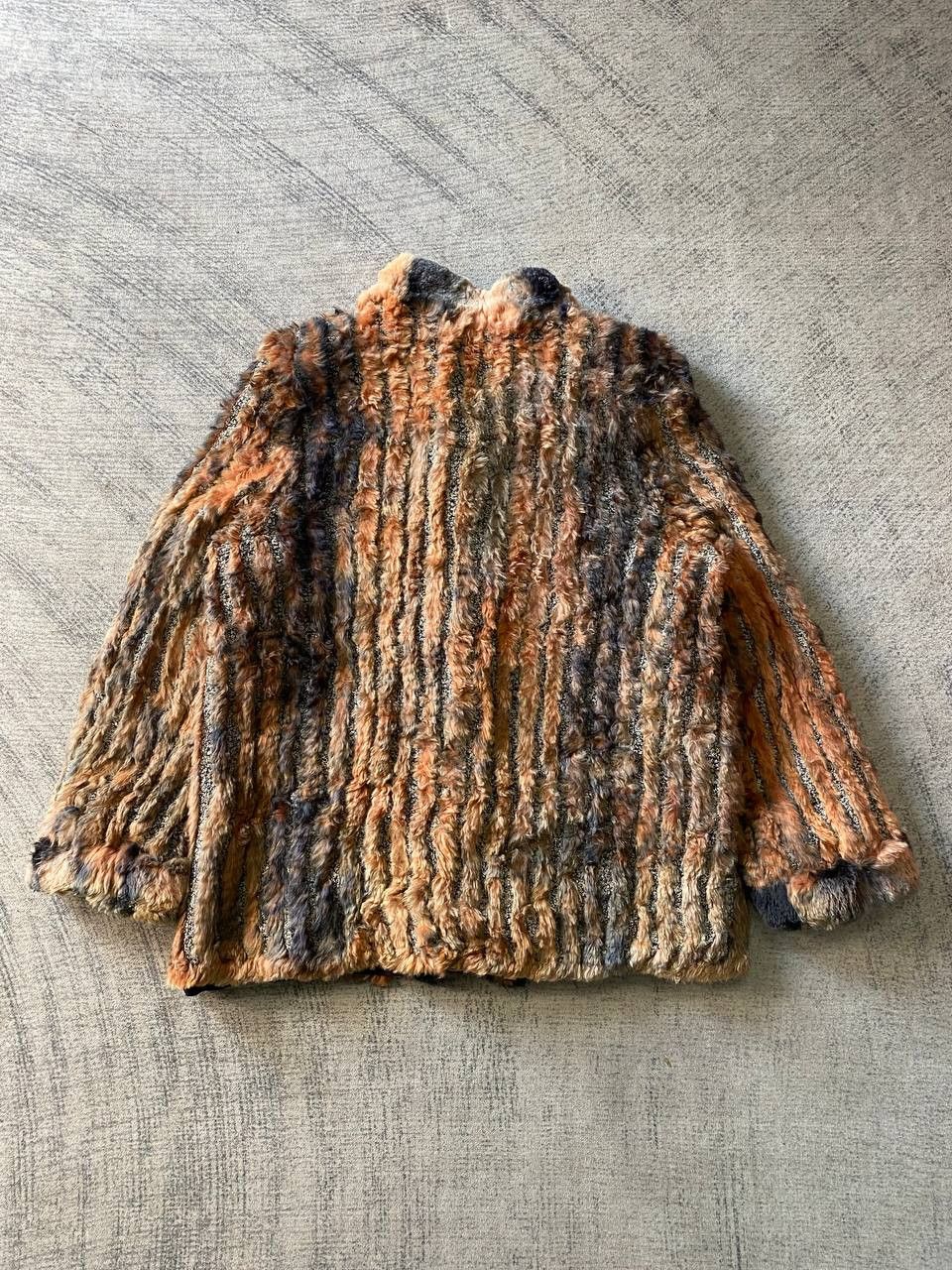 Designer × If Six Was Nine Lufran Rex Fur Button Jacket Size M / US 6-8 / IT 42-44 - 2 Thumbnail